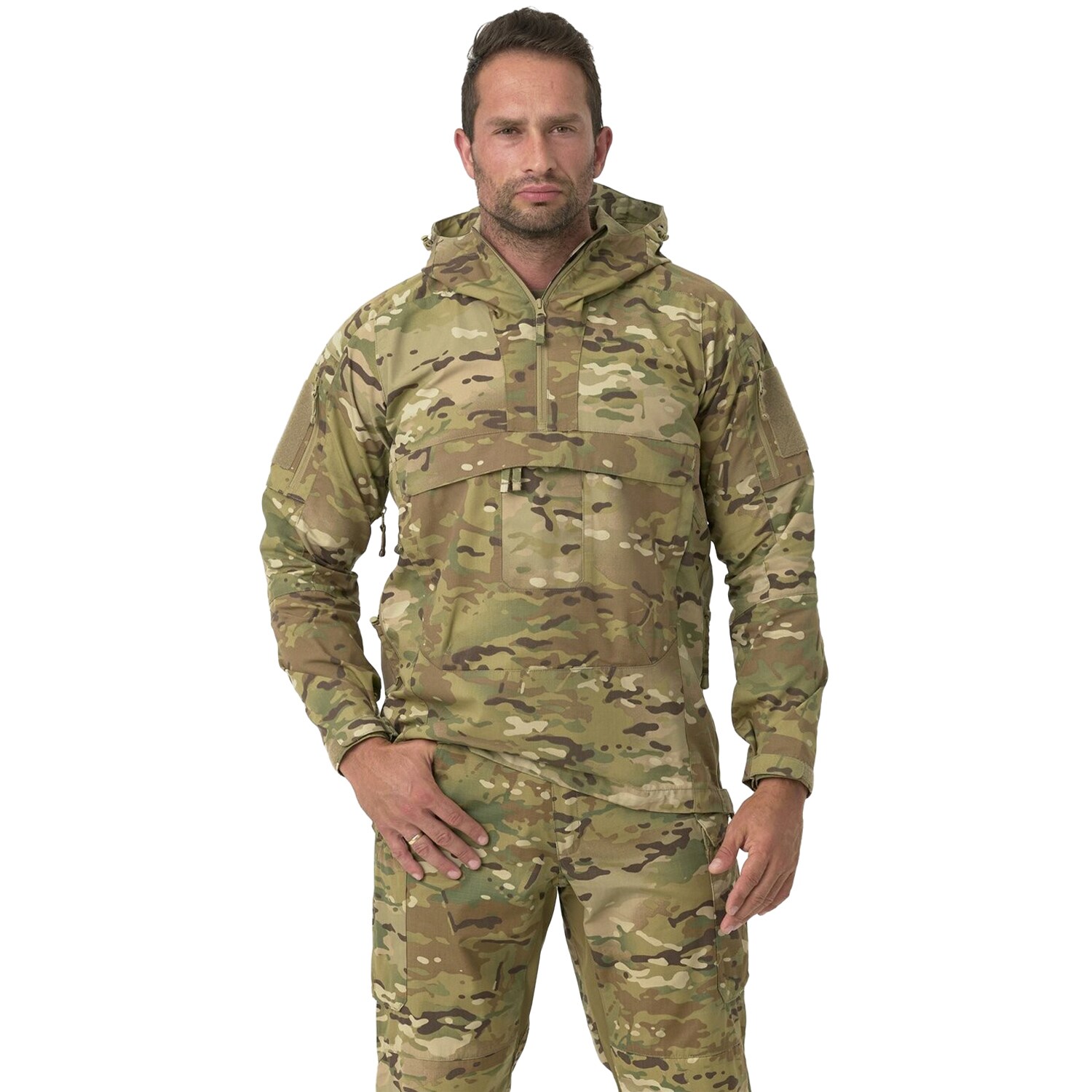 Helikon Anorak Tracer PolyCotton Rip-Stop Jacket - MultiCam