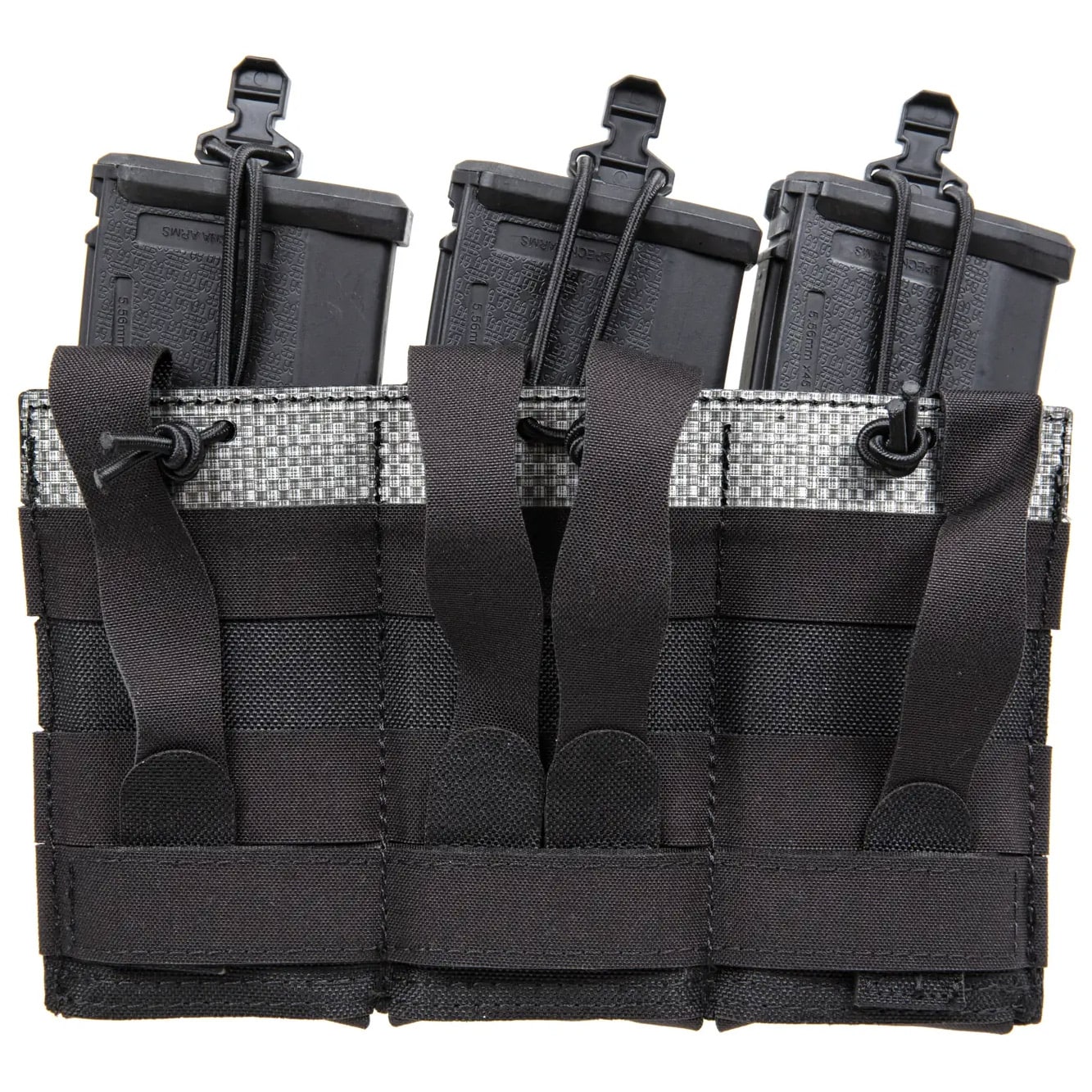 Wosport Triple pouch for AR15 magazines - Black