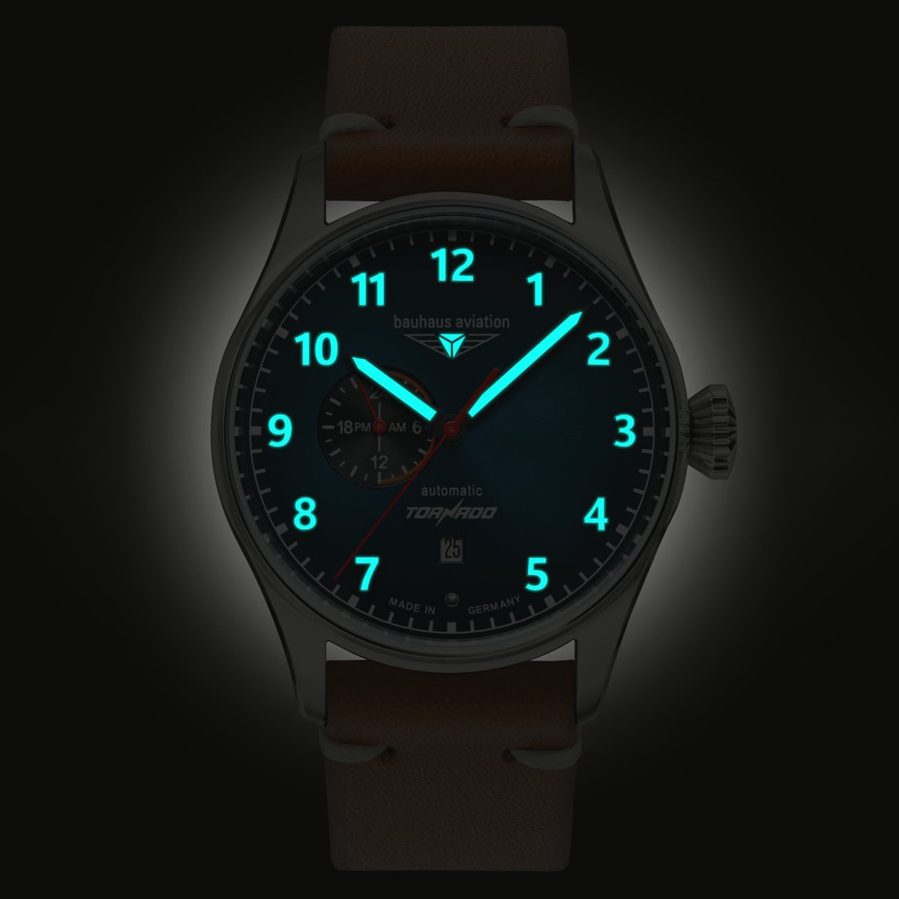 Bauhaus Tornado Aviation Automatik 27643 Watch - Blue