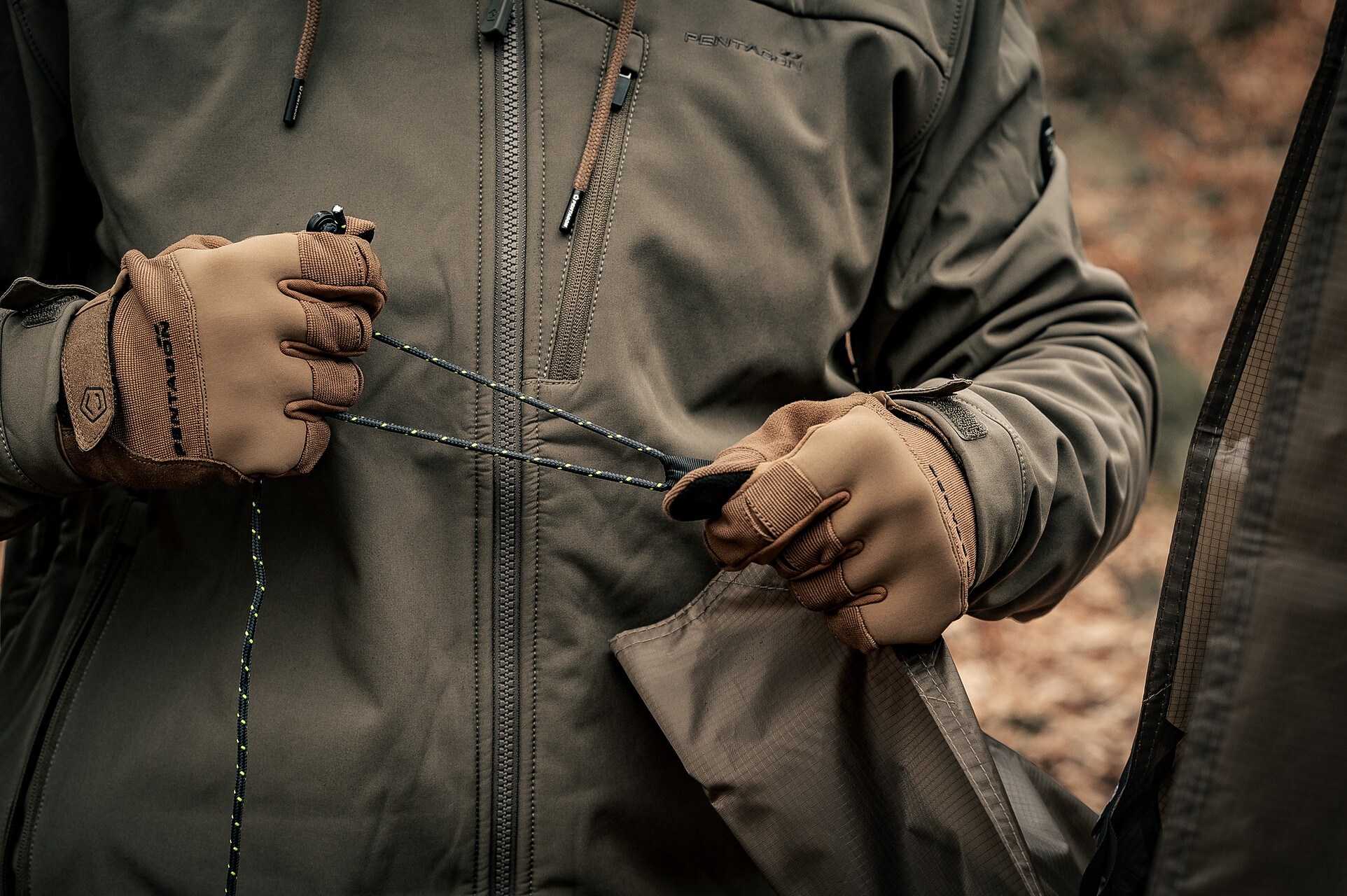 Pentagon Wild Tarp 3x3 m - Coyote