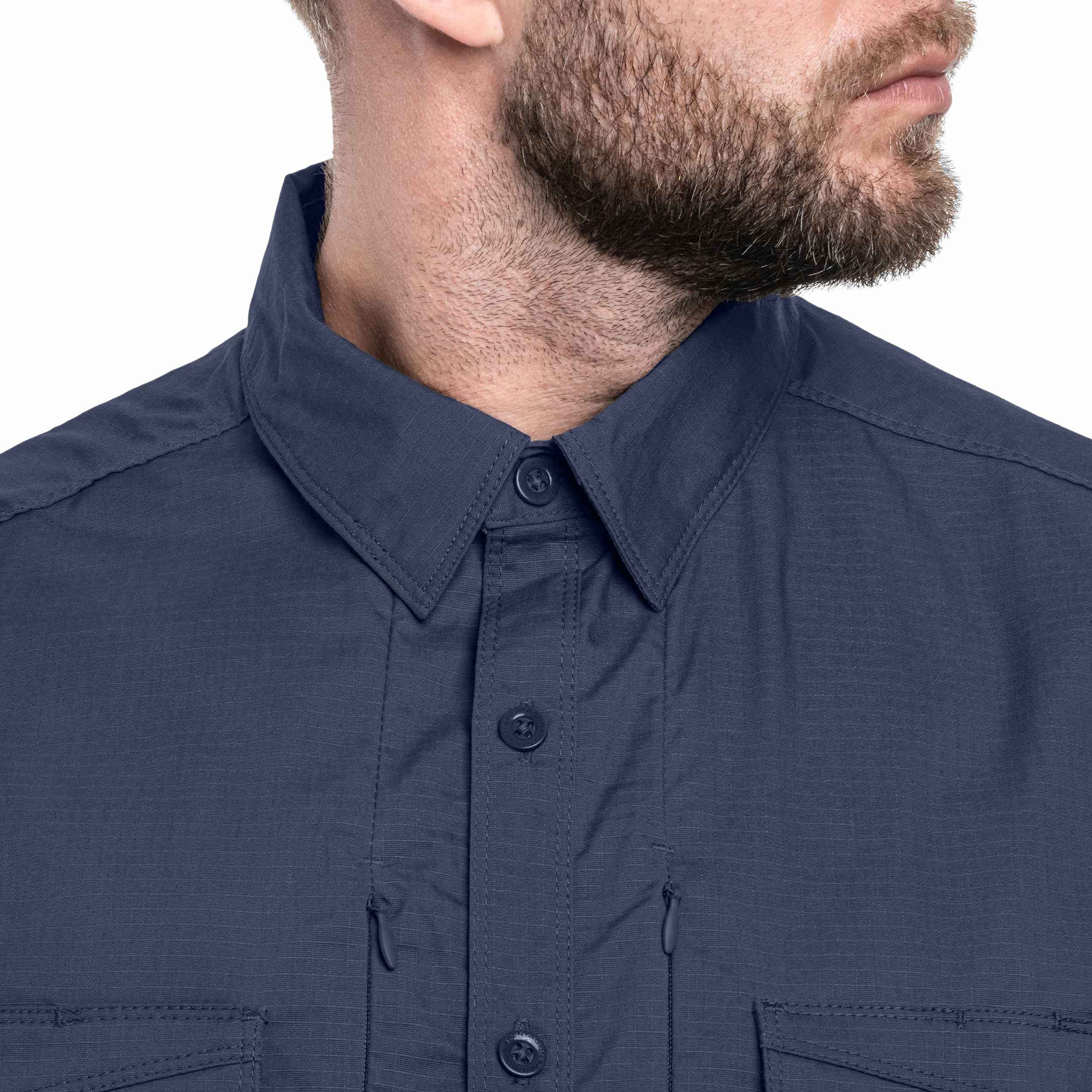 Pentagon Plato Short Sleeve Tactical Shirt - Navy Blue