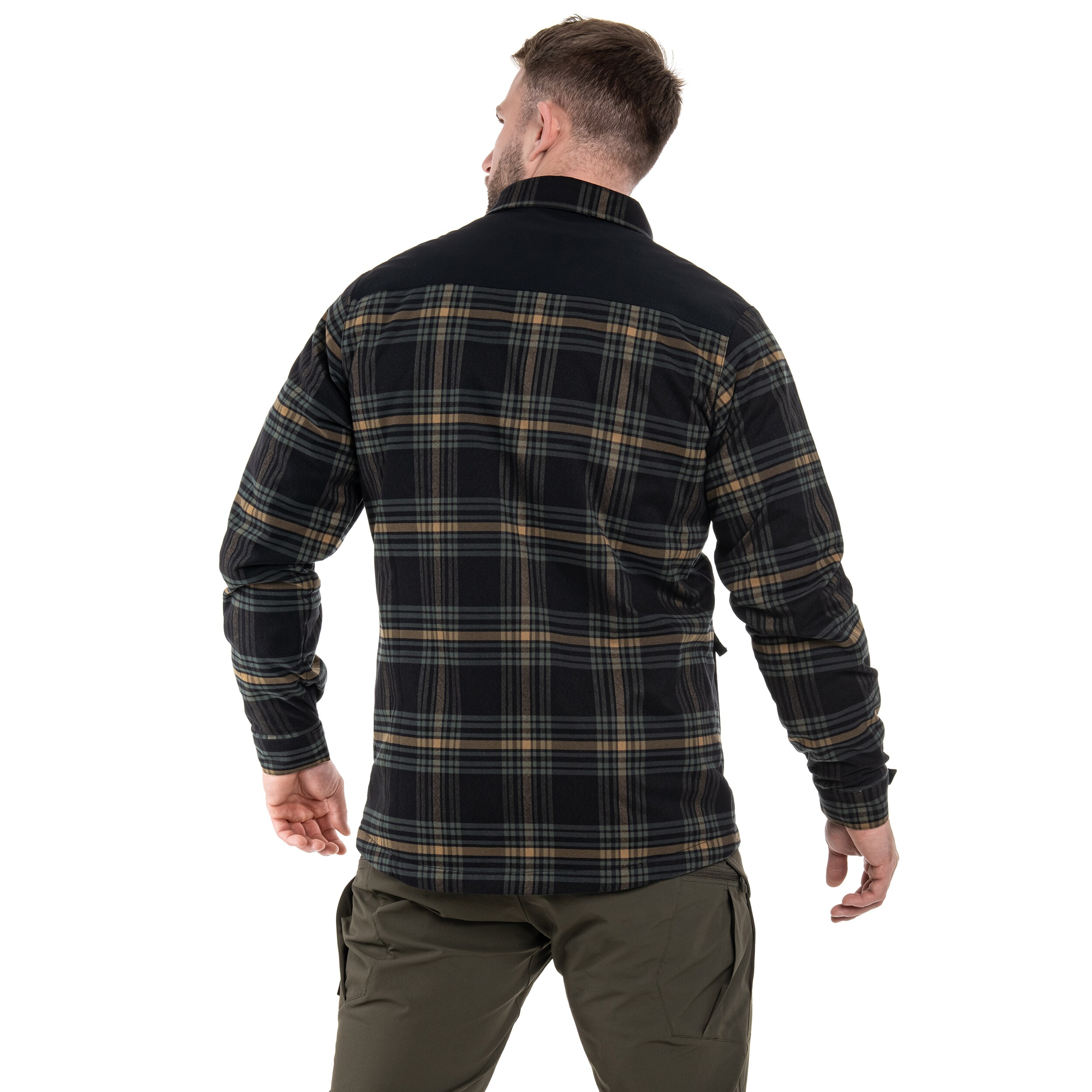 Helikon-Tex Winter Warden Long Sleeve Shirt - Slate Moorland Plaid