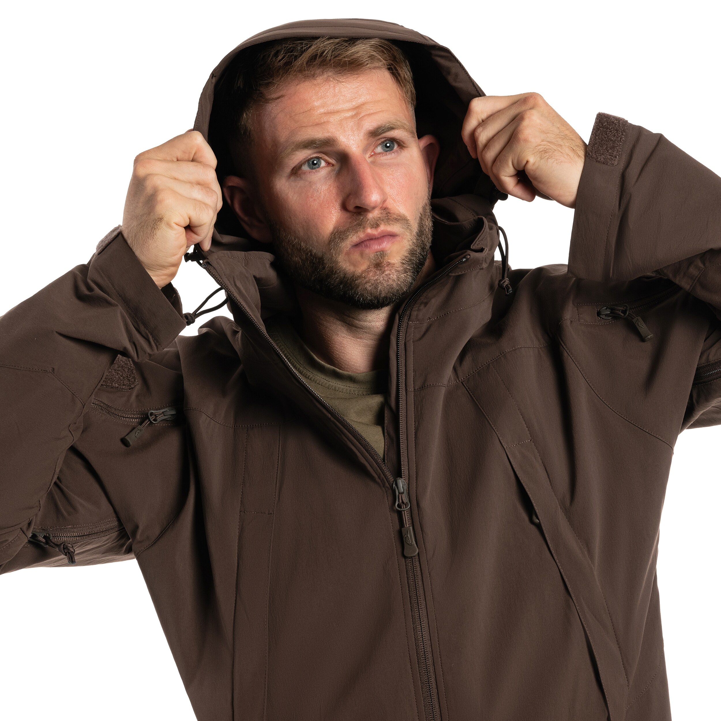 Helikon-Tex Trooper StormStretch Softshell MK2 Jacket - Earth Brown