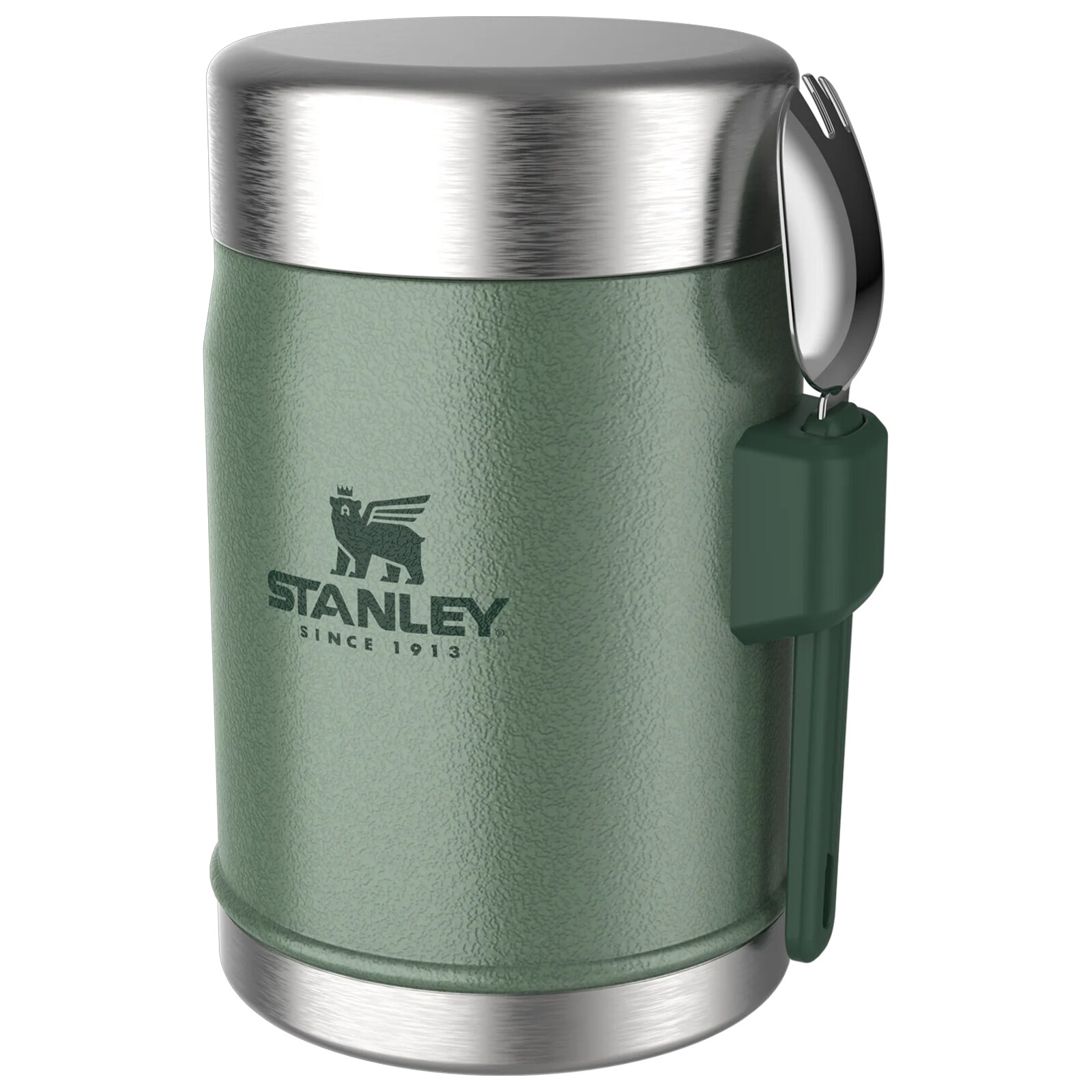 Stanley Legendary Lunch Box Thermos with Spork 400 ml - Hammertone Green