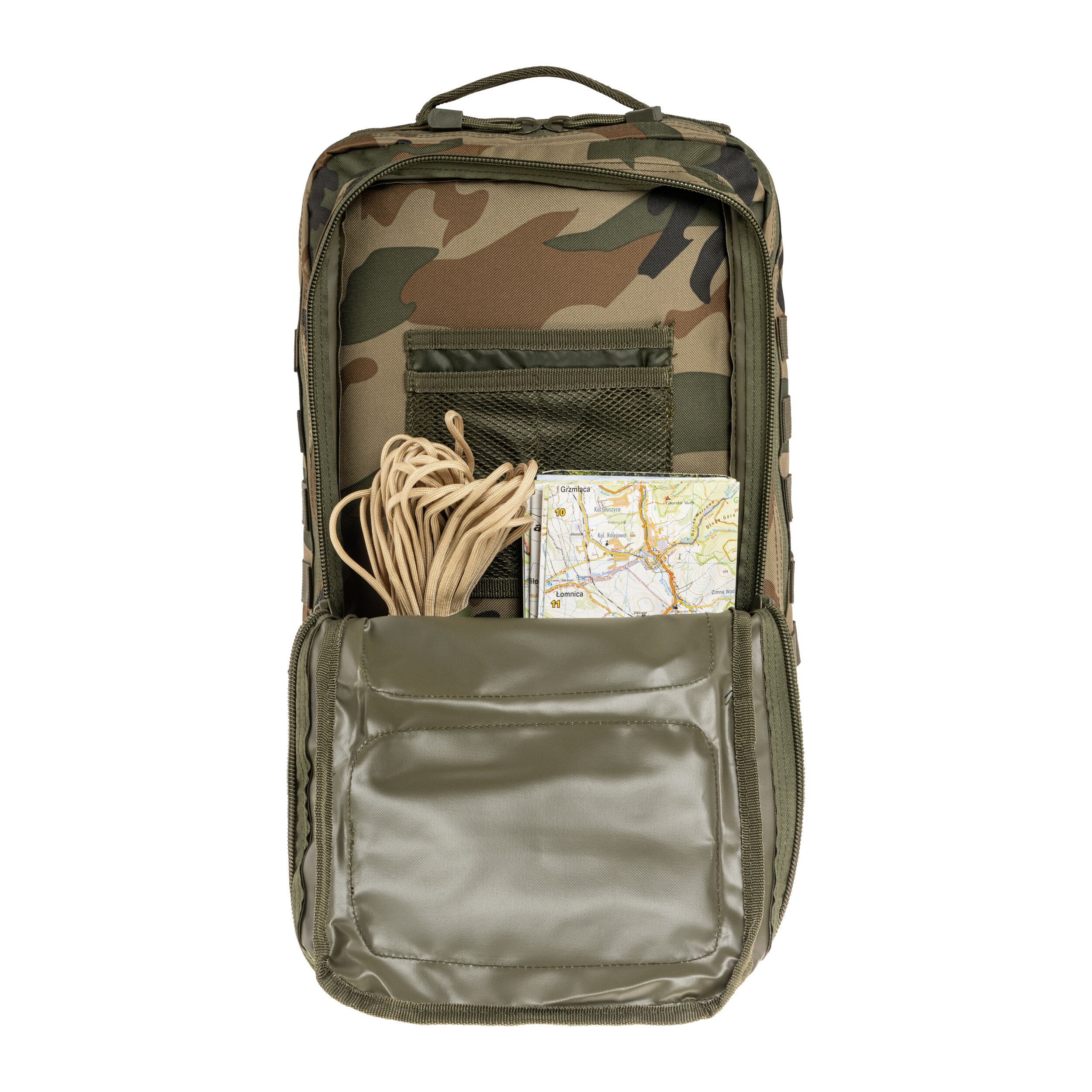 Brandit Assault Pack Large 40 l backpack - Woodland