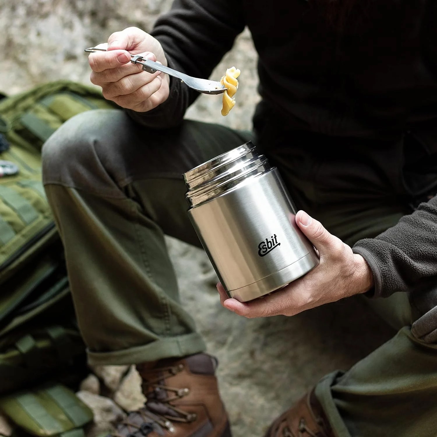 Esbit Sculptor Food Jug 0.75 l - Black