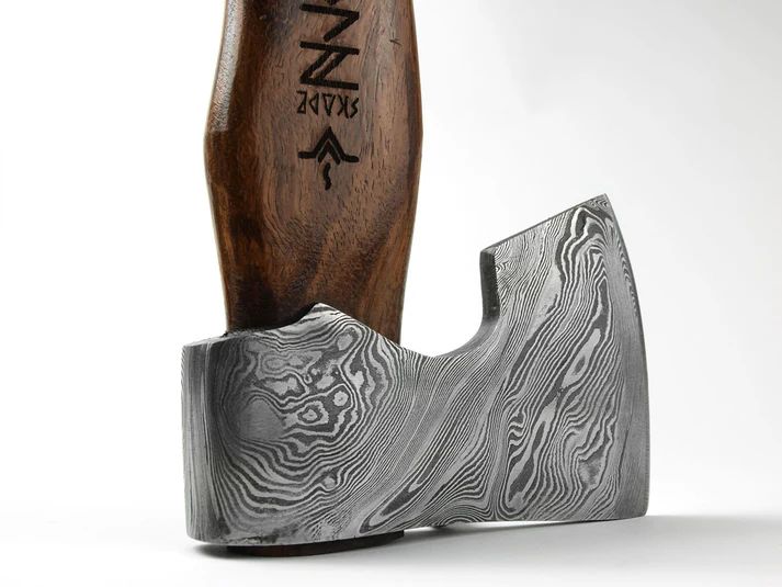 Njord Skade Damast Axe - Small
