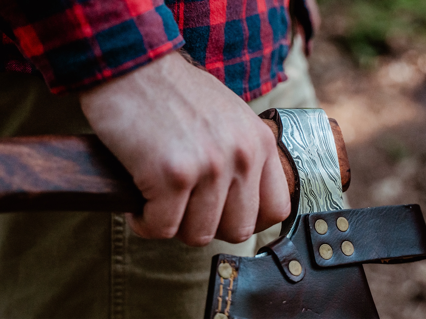 Njord Huldra Damast Medium Axe