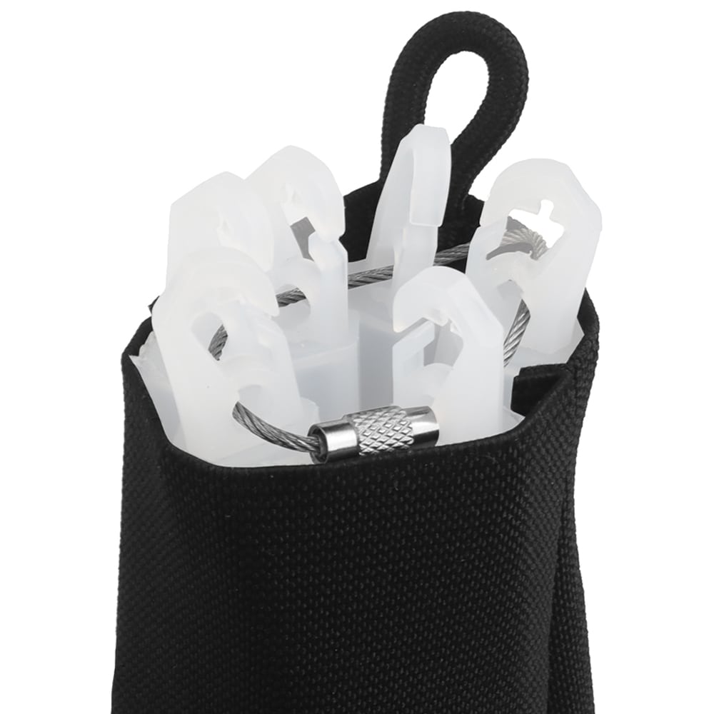 Wosport BP-131 Glowstick Pouch - Black