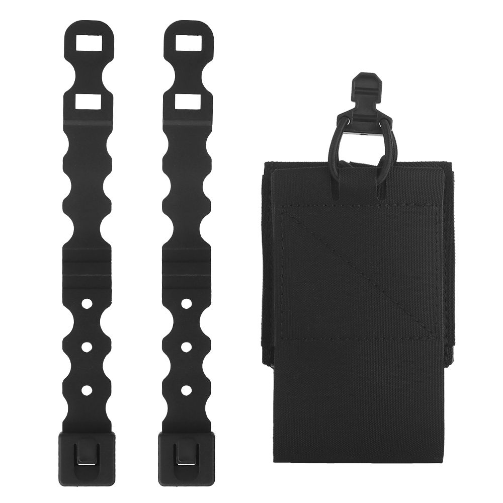 Wosport MG-122 Flexible Magazine Pouch - Black