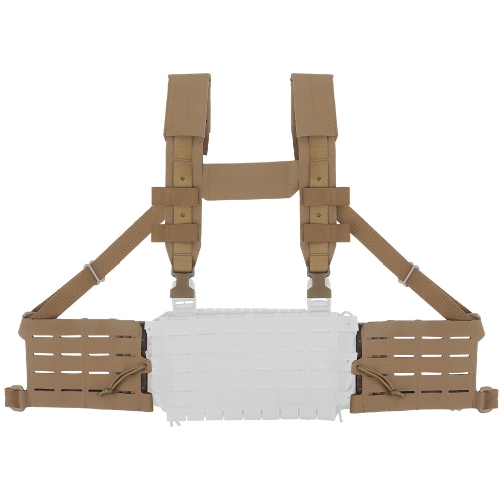 Wosport Chest Rig Arc Tactical Harness - Coyote Brown