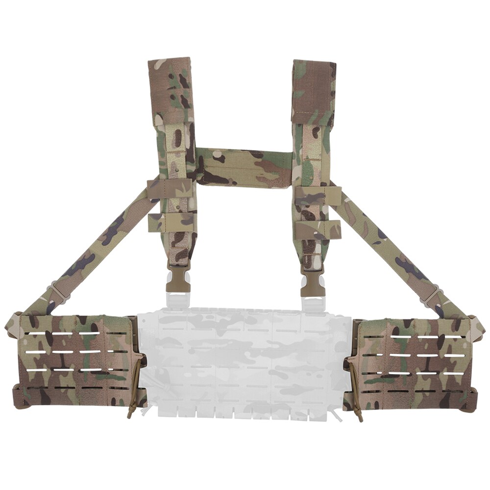 Wosport Arc Chest Rig Tactical Harness - MultiCam