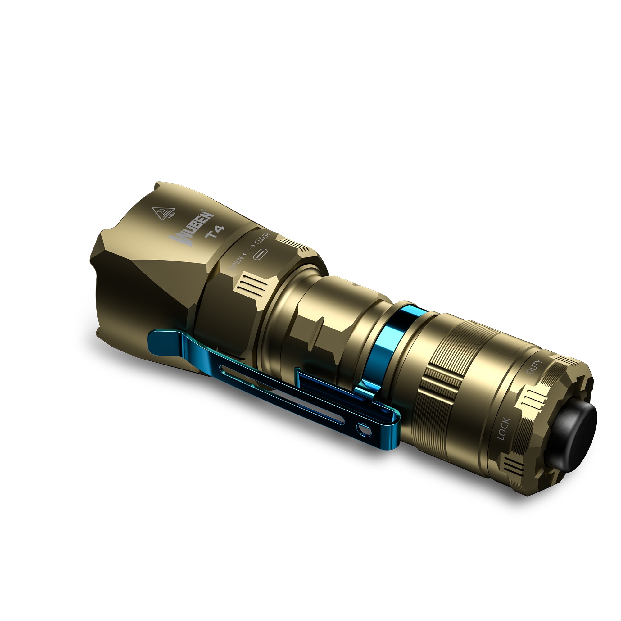 Wuben T4 Original Flashlight - 850 lumens