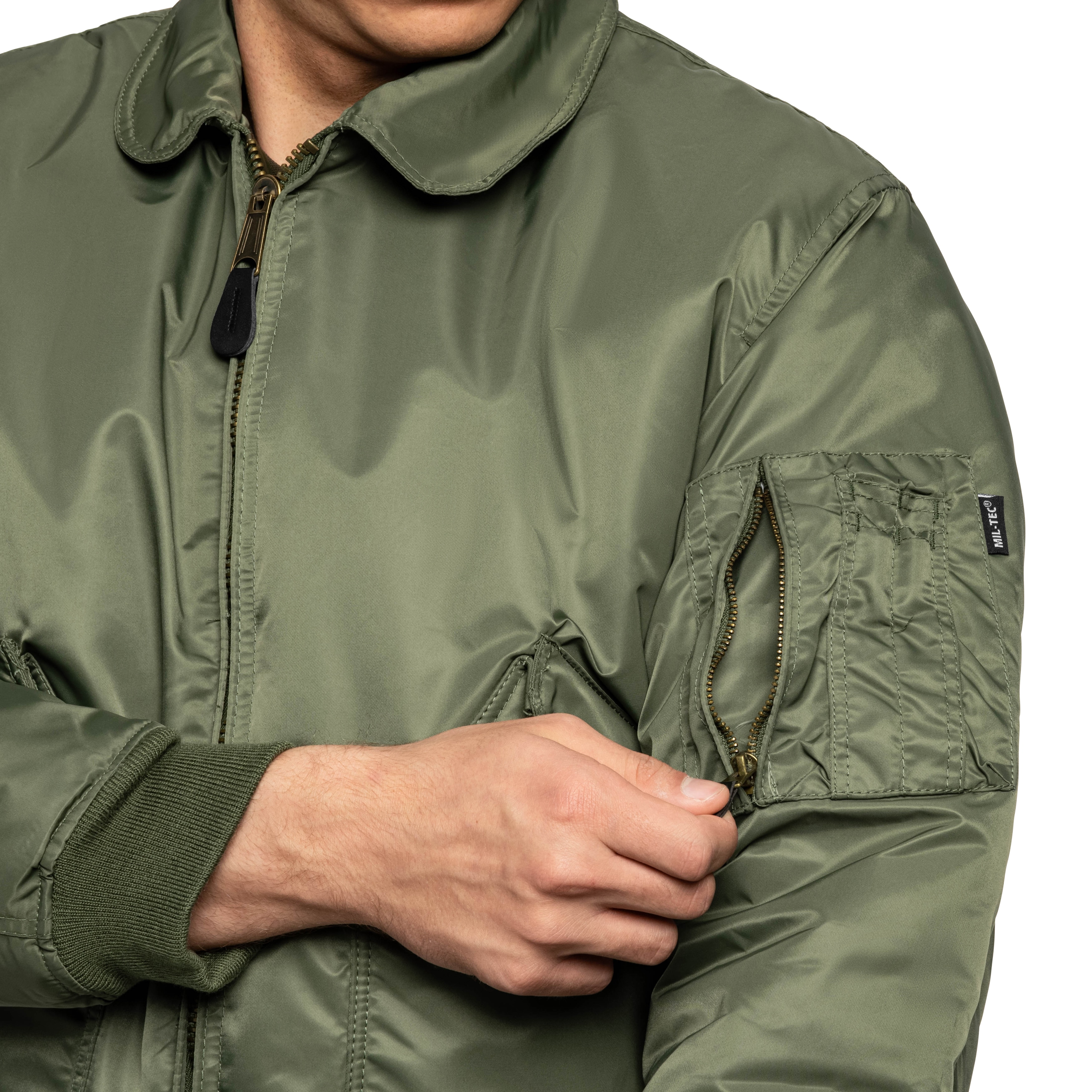 Mil-Tec US CWU Tactical Flyers Basic Jacket - Olive