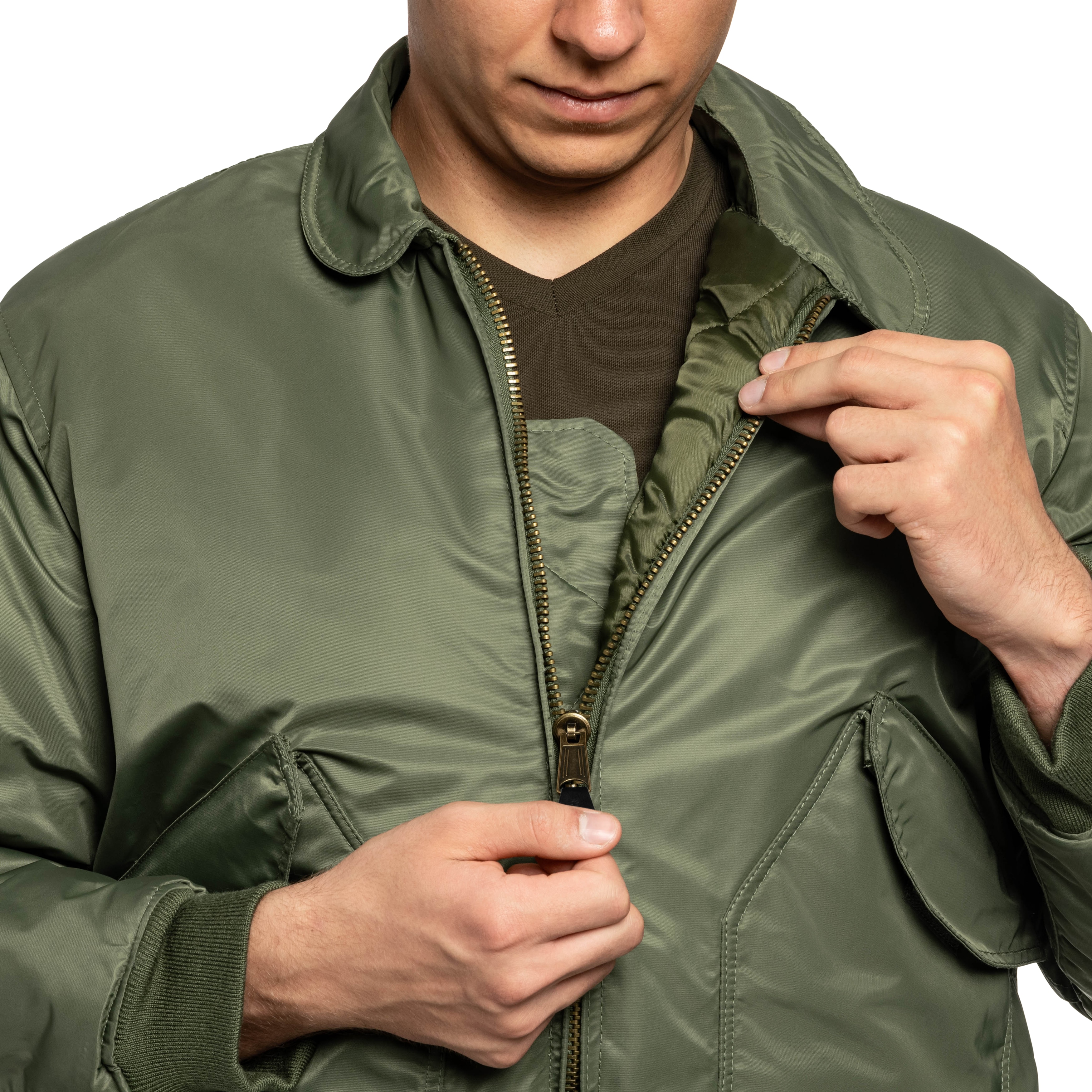 Mil-Tec US CWU Tactical Flyers Basic Jacket - Olive