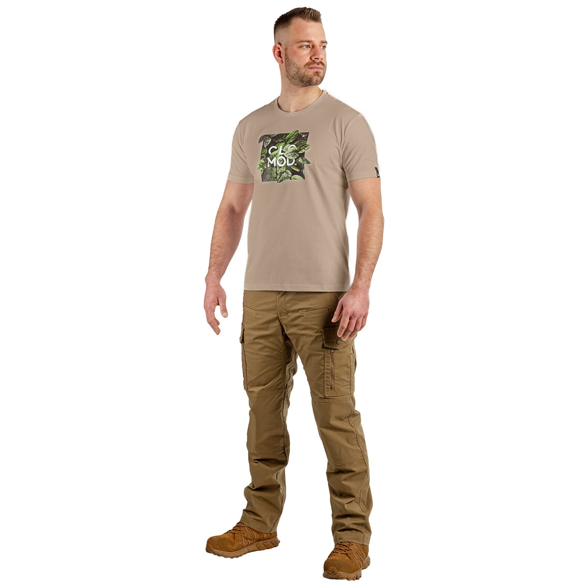 Pentagon CloMod Leaves T-shirt - Coyote