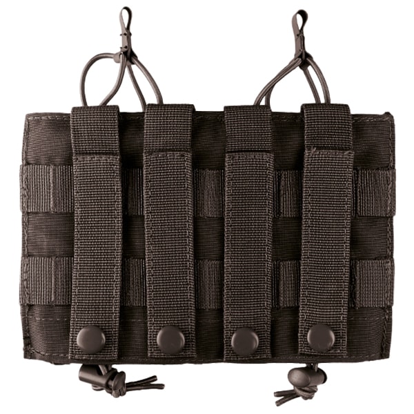 Mil-Tec Open Flex Double Pouch - Black