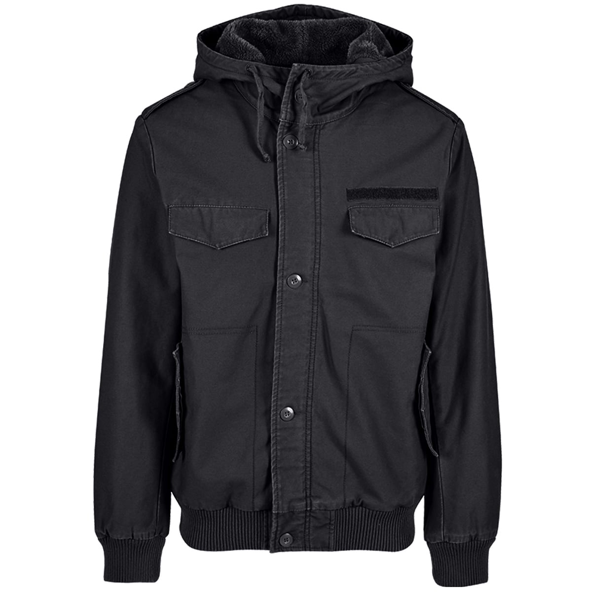 Brandit BW Jacob Jacket  - Black