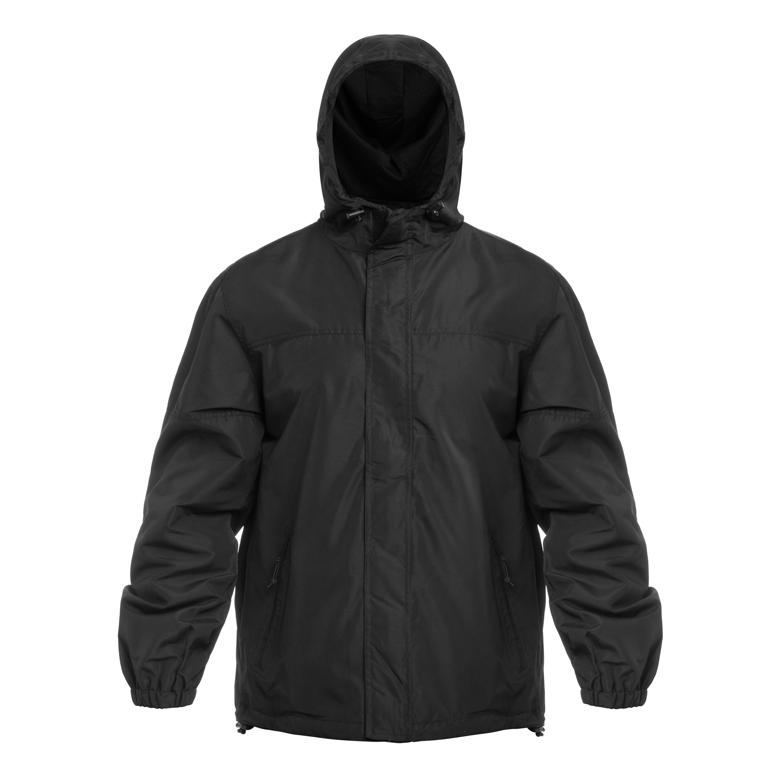Brandit Light Windbreaker Frontzip Jacket - Black