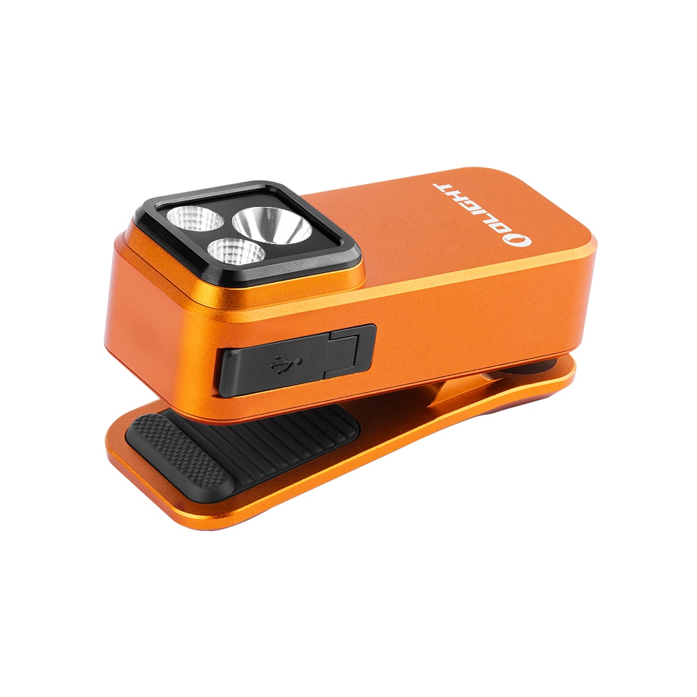 Olight Oclip Pro Rechargeable Flashlight Orange - 500 lumens