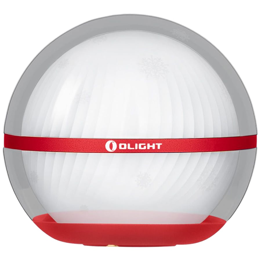 Olight Sphere Lamp Snowflake Red - 75 lumens