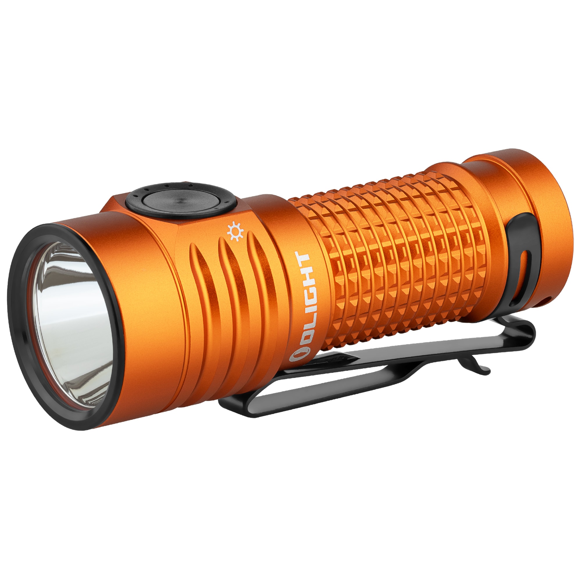 Olight Baton Turbo Rechargeable Flashlight Orange - 1000 lumens