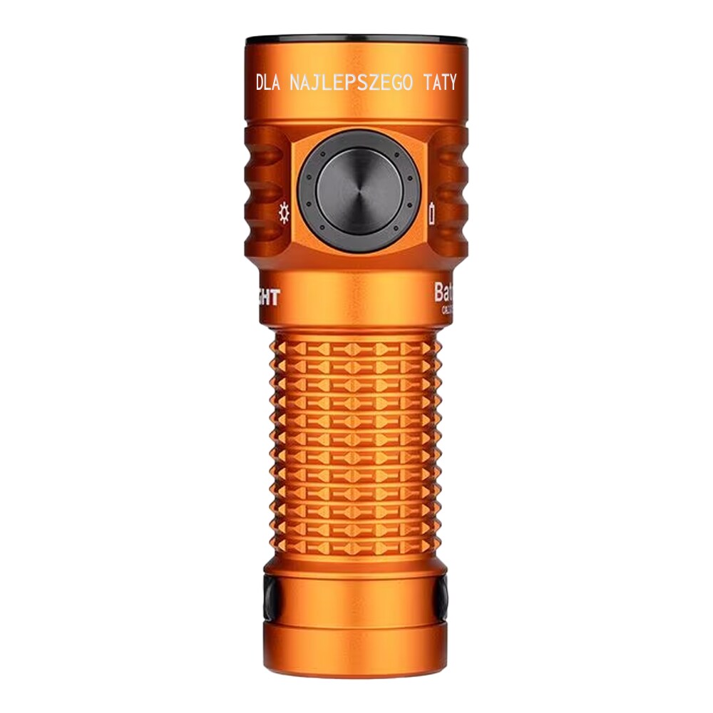 Olight Baton Turbo Rechargeable Flashlight Orange - 1000 lumens