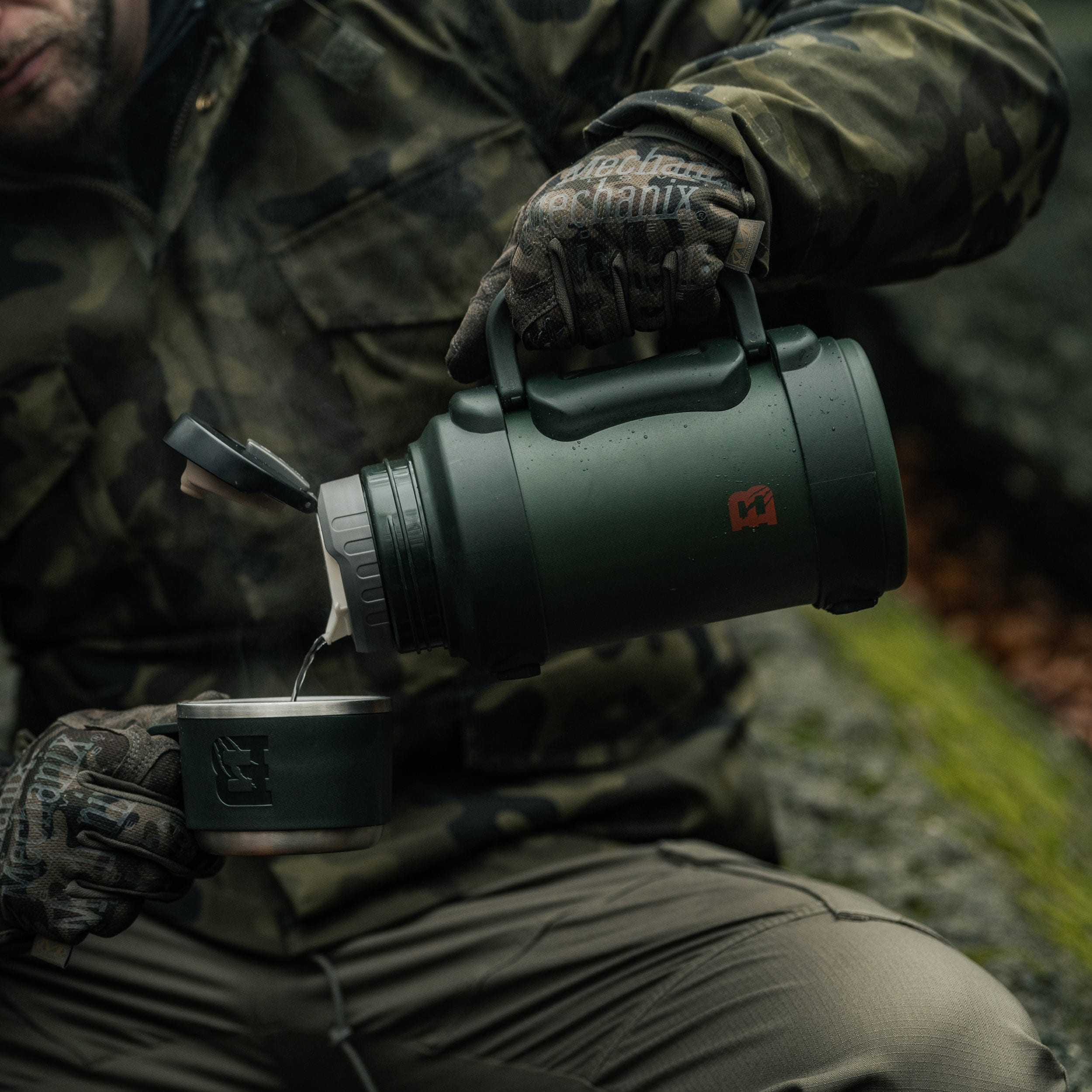 Badger Outdoor Big Boy Thermos 1.3 l - Olive