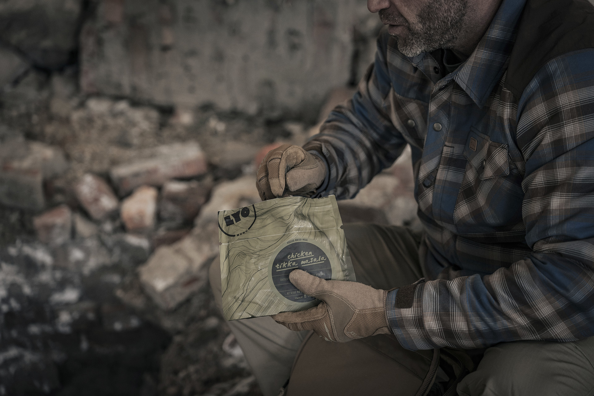 LYOFOOD Field Freeze-dried Food Chicken Tikka masala 370 G