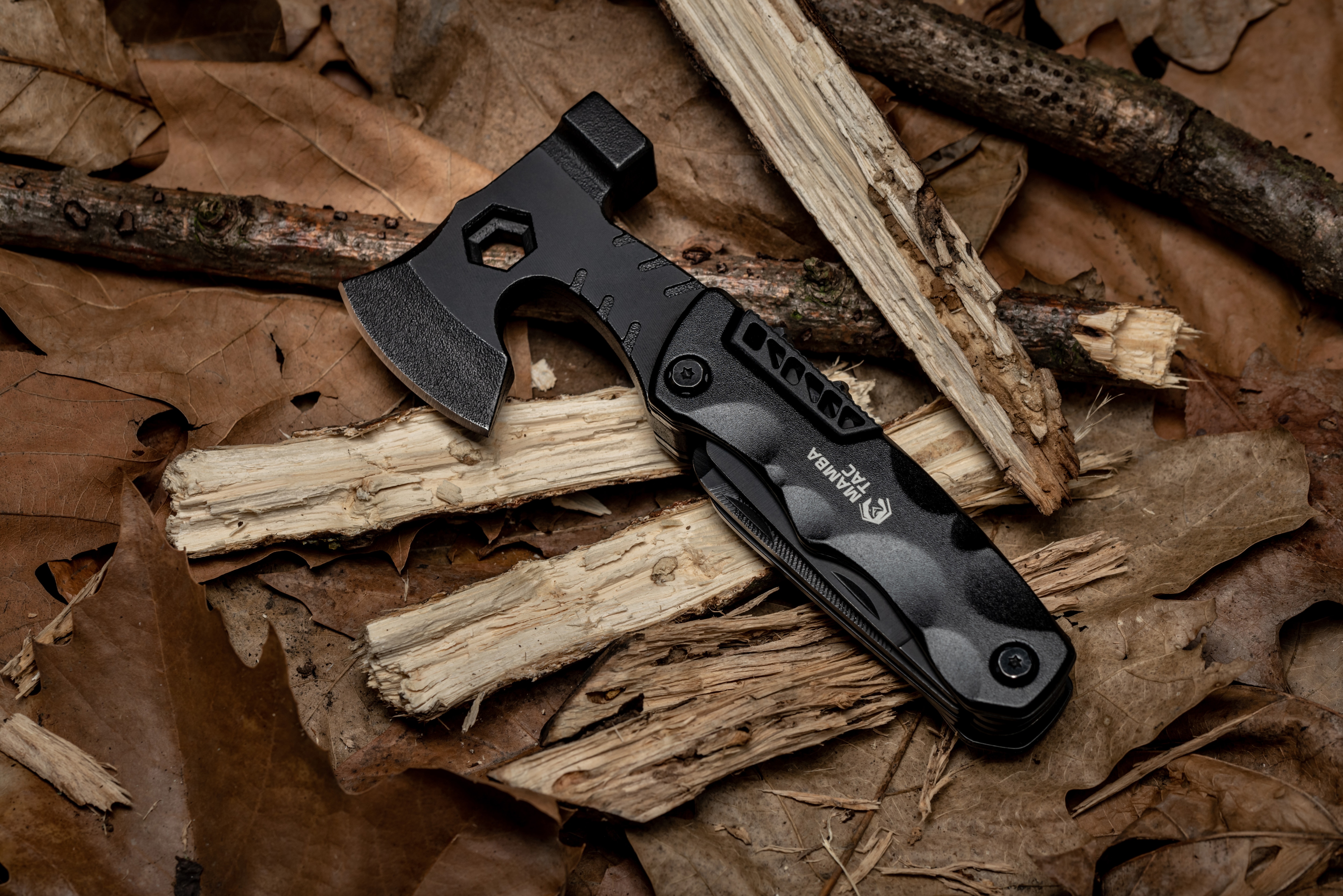 Mamba Tac Axe Solver 19-in-1 Multitool - Black