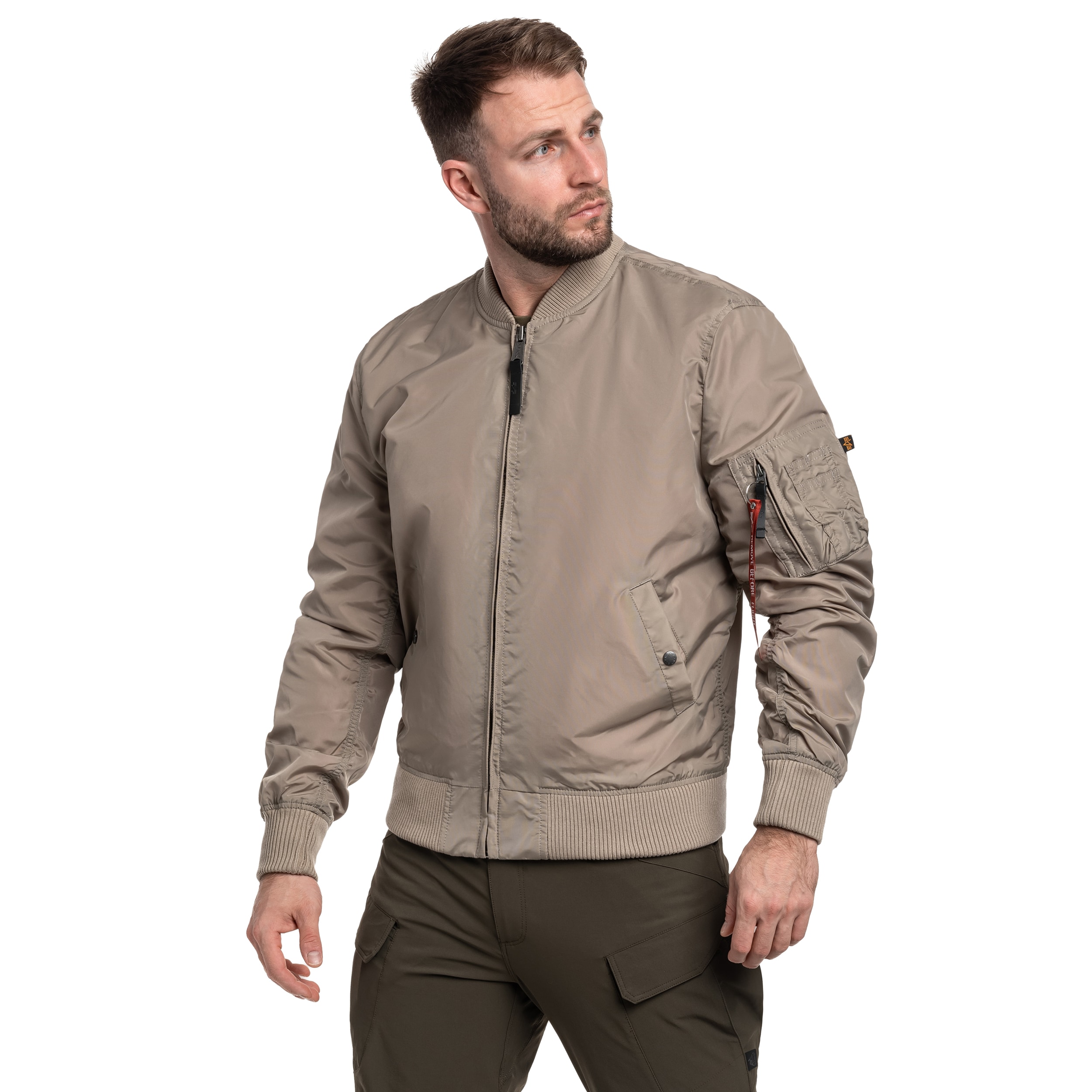 Alpha Industries MA-1 TT Two Tone Jacket - Vintage Sand