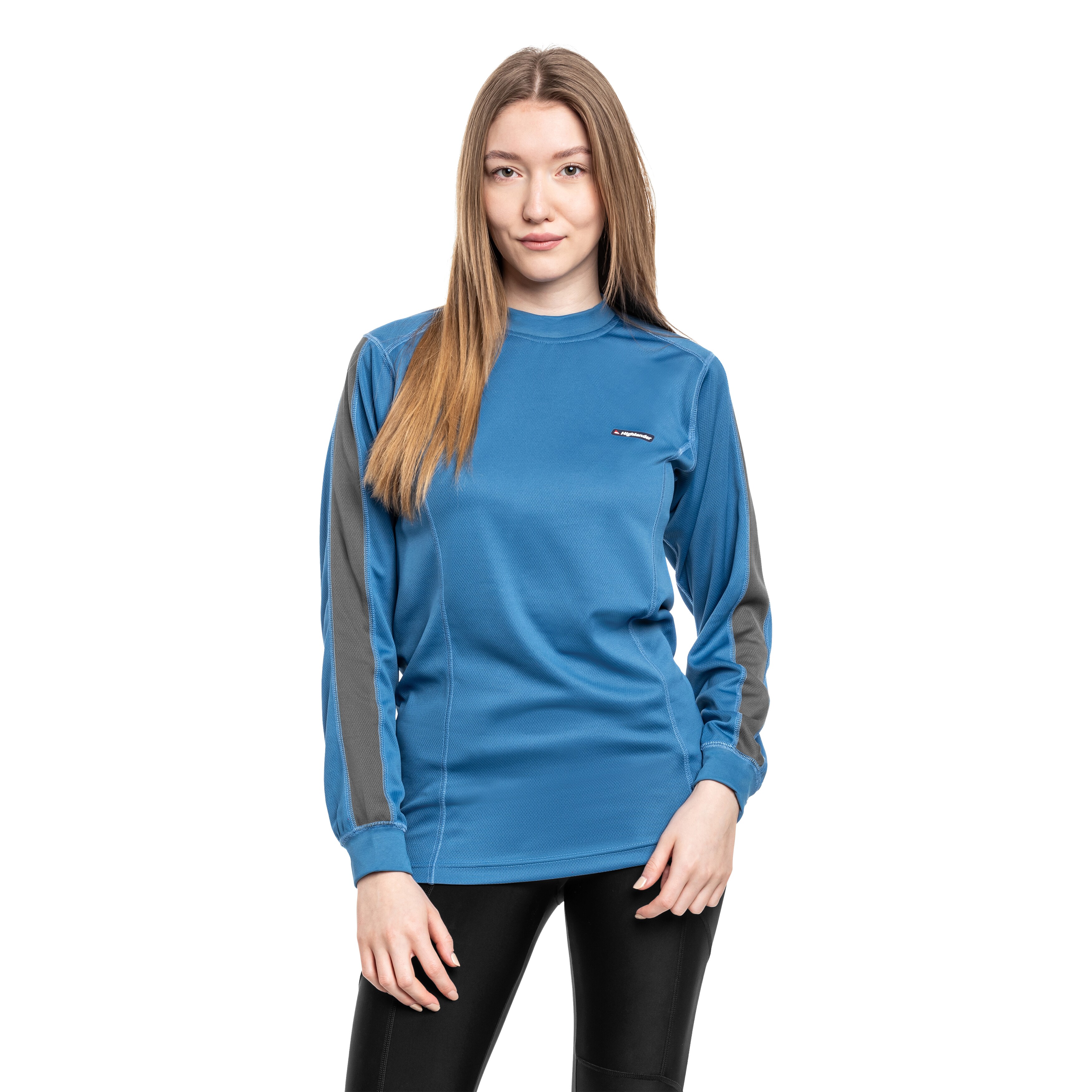Highlander Outdoor Climate-X Women's Long Sleeve Thermal Shirt - Blue