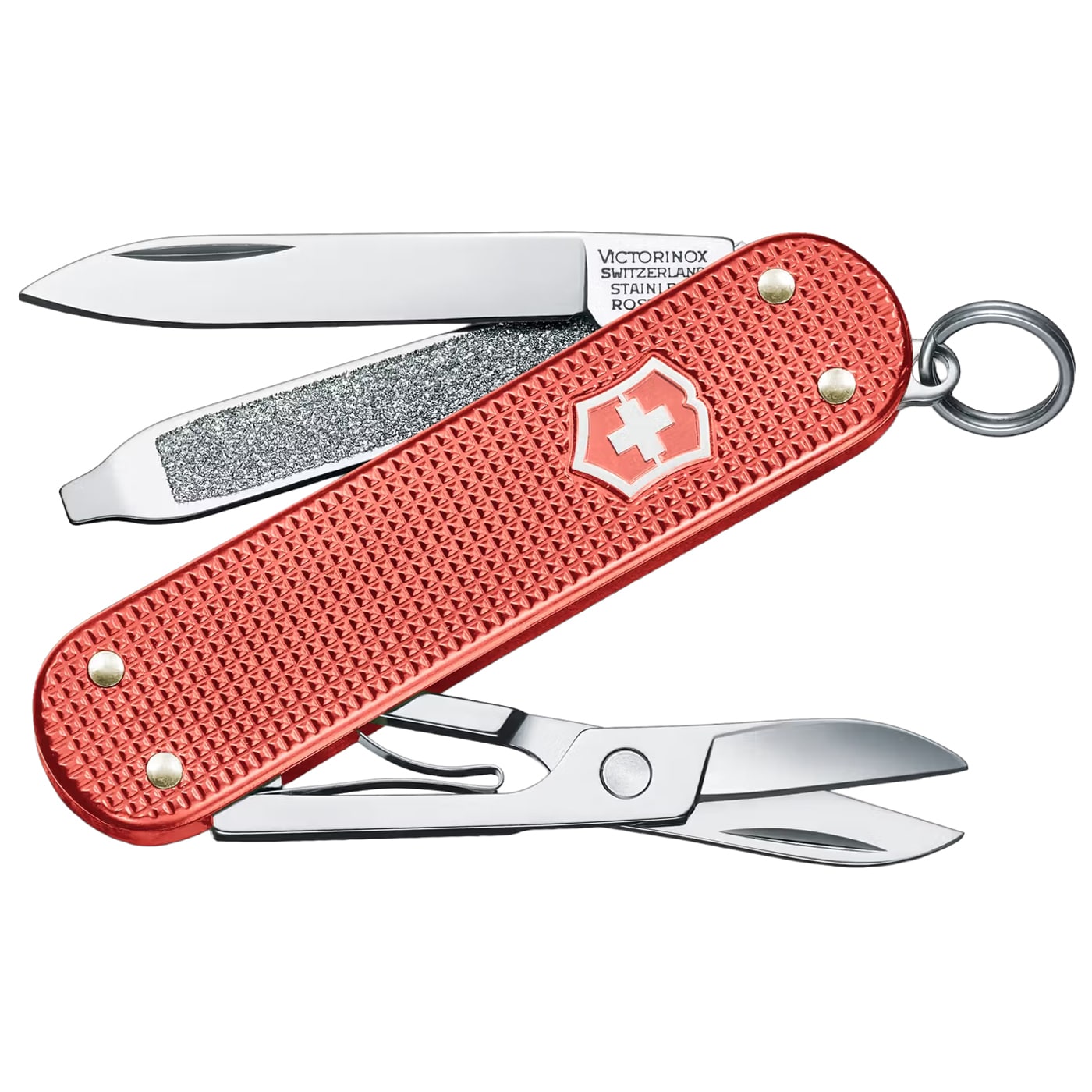 Victorinox Classic SD Alox 2025 Limited Edition Pocket Knife - Stone Red
