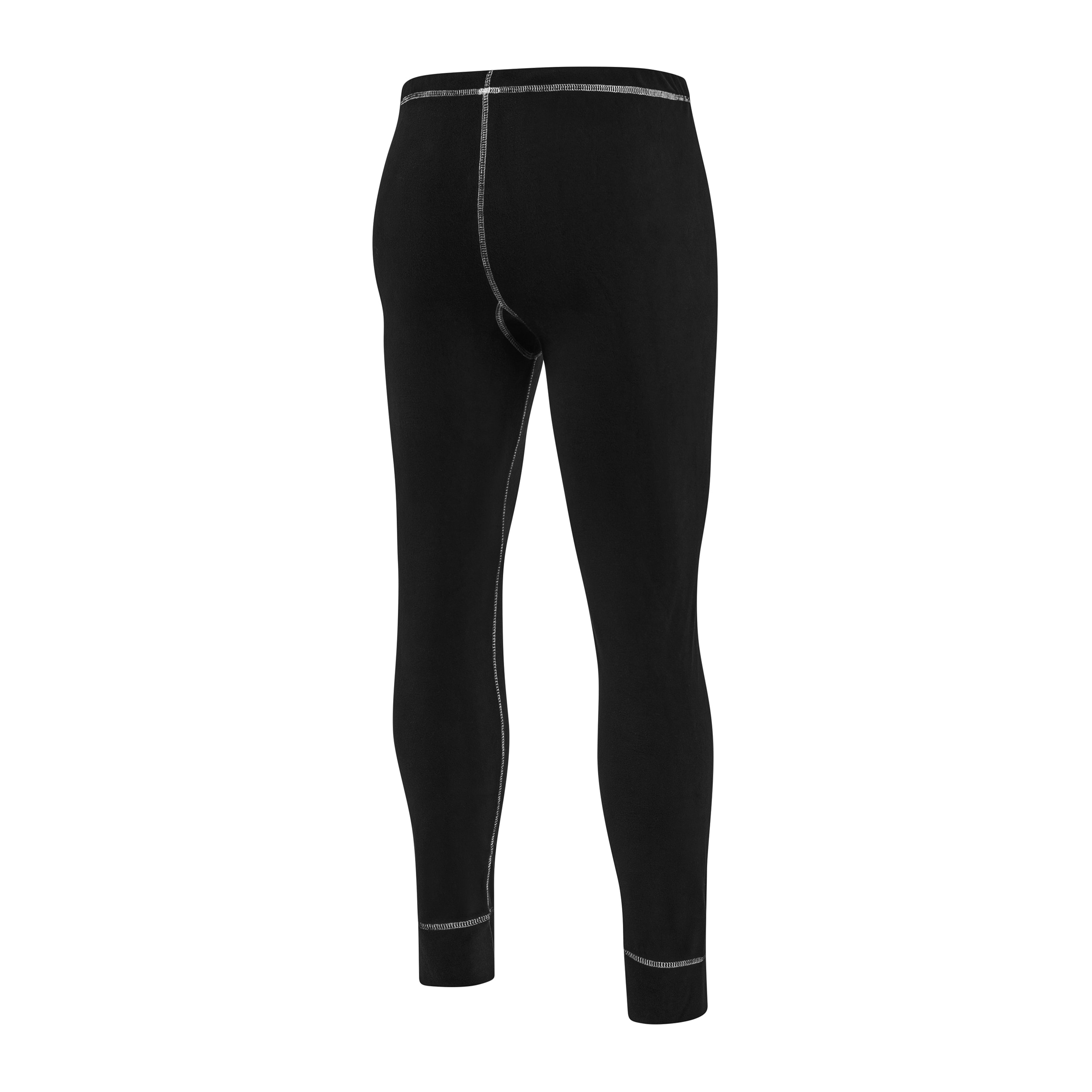 Highlander Fleece Thermal Leggings - Black/Dark Grey