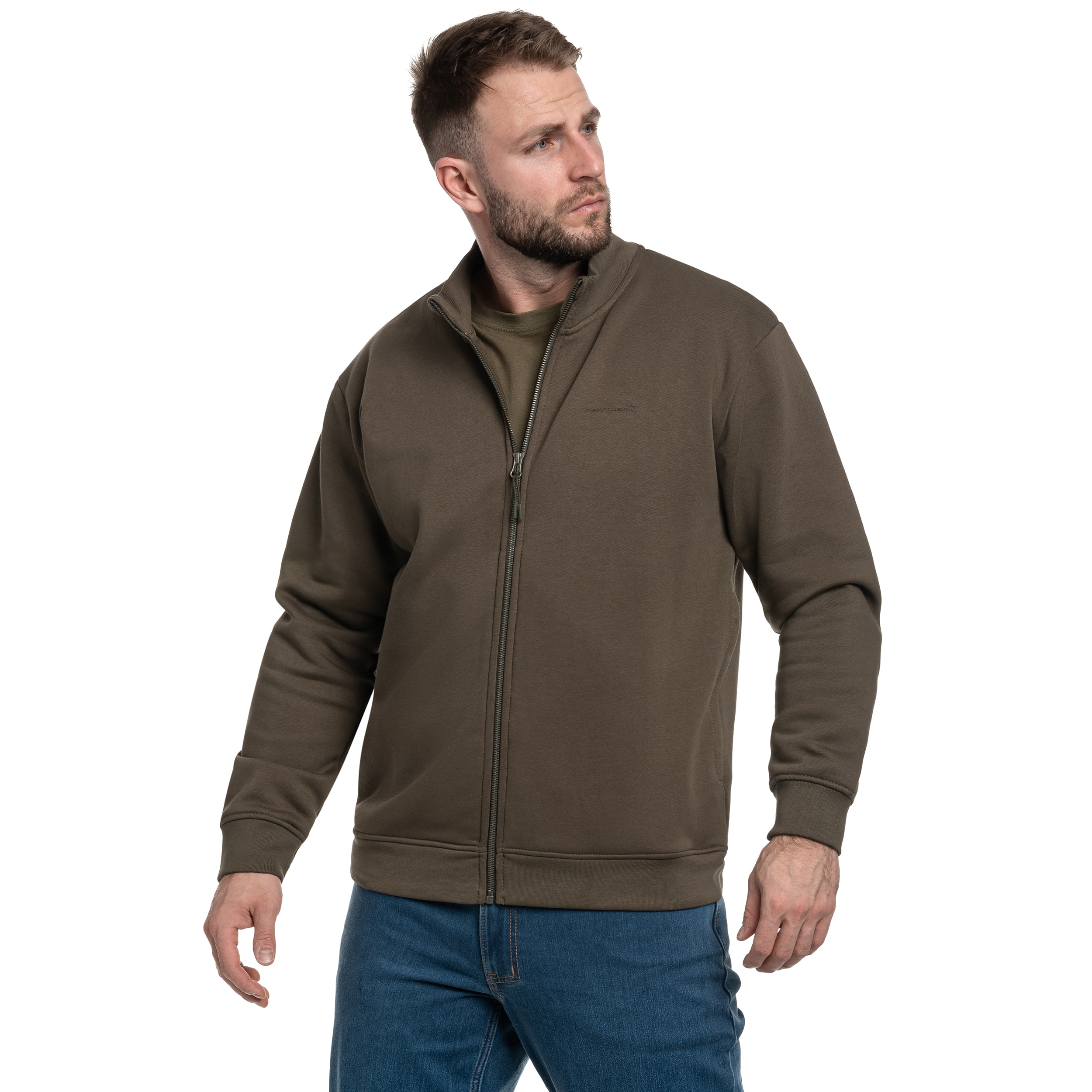 Pentagon Highneck Sweater - RAL 7013