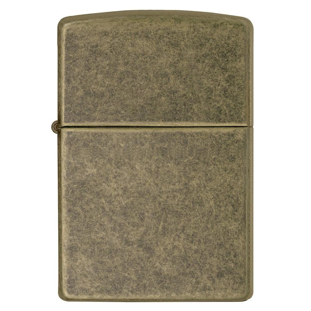 Zippo Gasoline Lighter - Classic Antique Brass