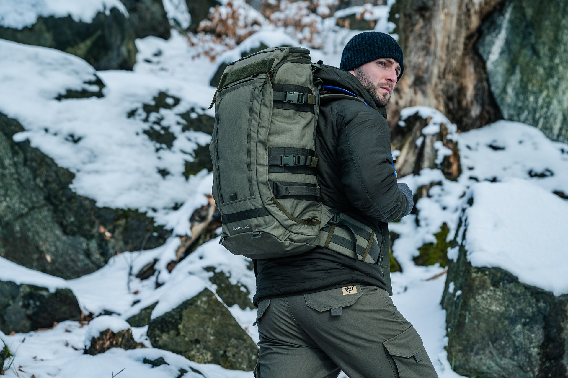 Wisport Zipper Fox 42 Backpack 40 l - RAL 7013