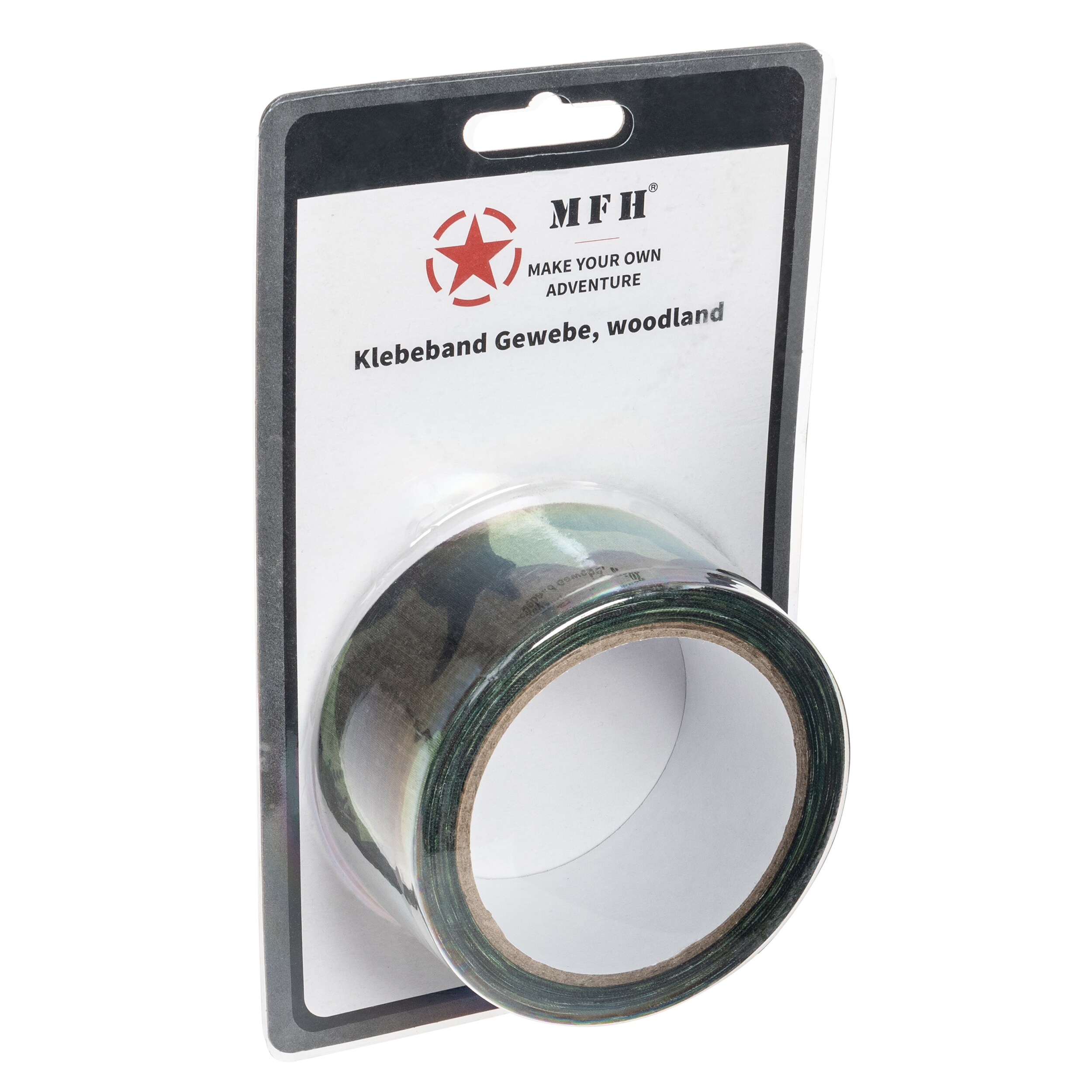 MFH Masking Tape 50 mm x 10 m - Woodland