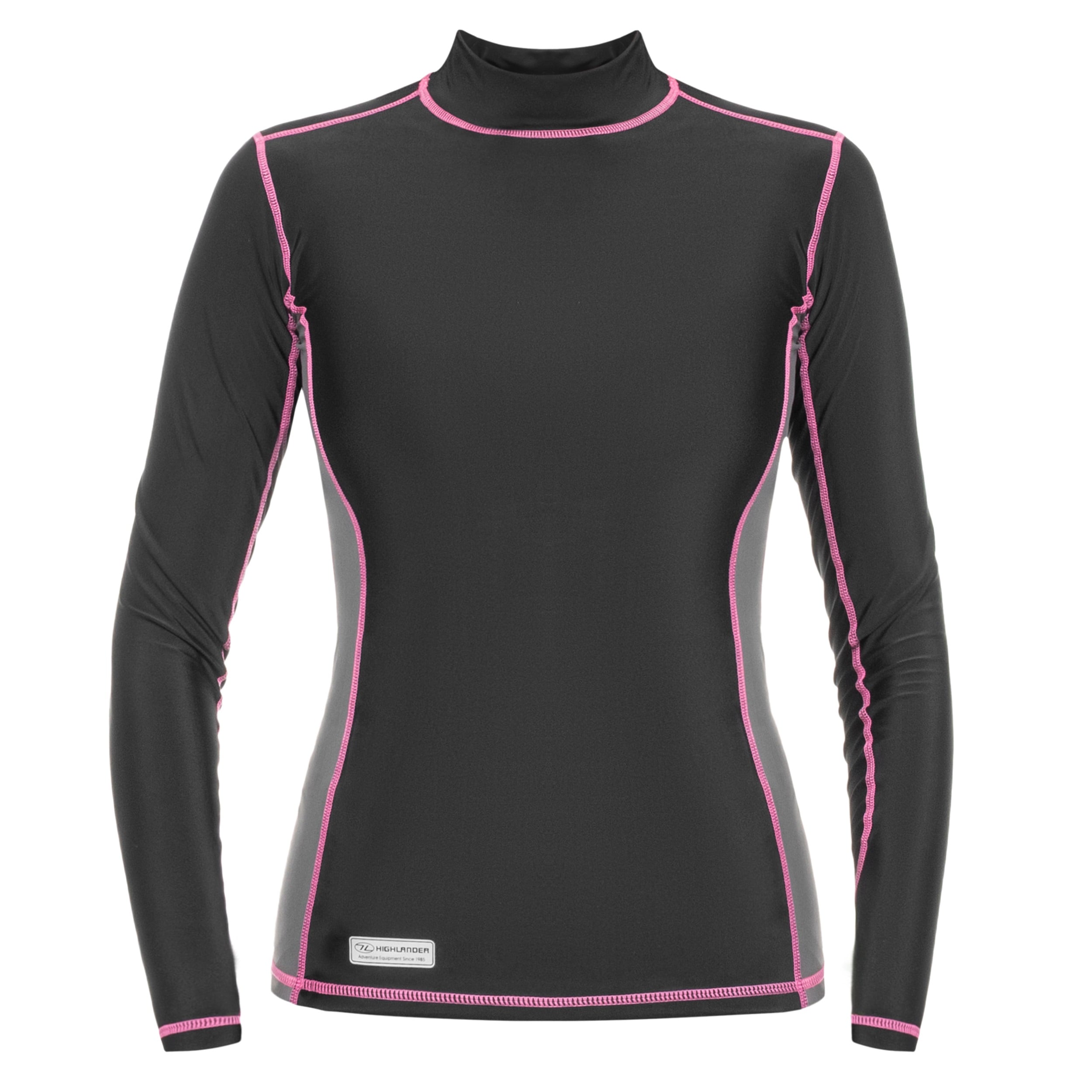 Highlander Pro Comp Long Sleeve Top Women's Thermal Shirt - Black/Grey