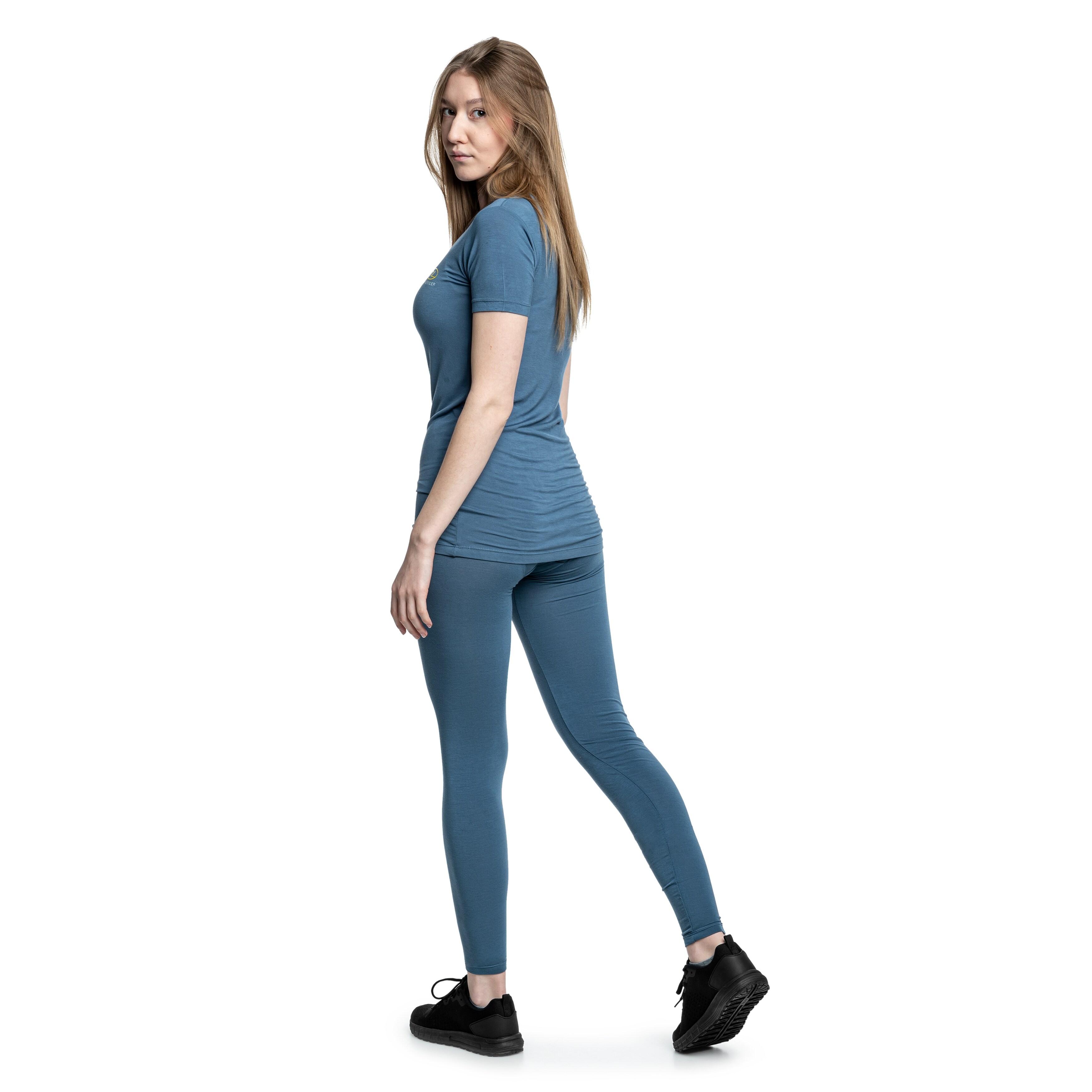 Highlander Bamboo SS T-Shirt for Women - Midnight Blue