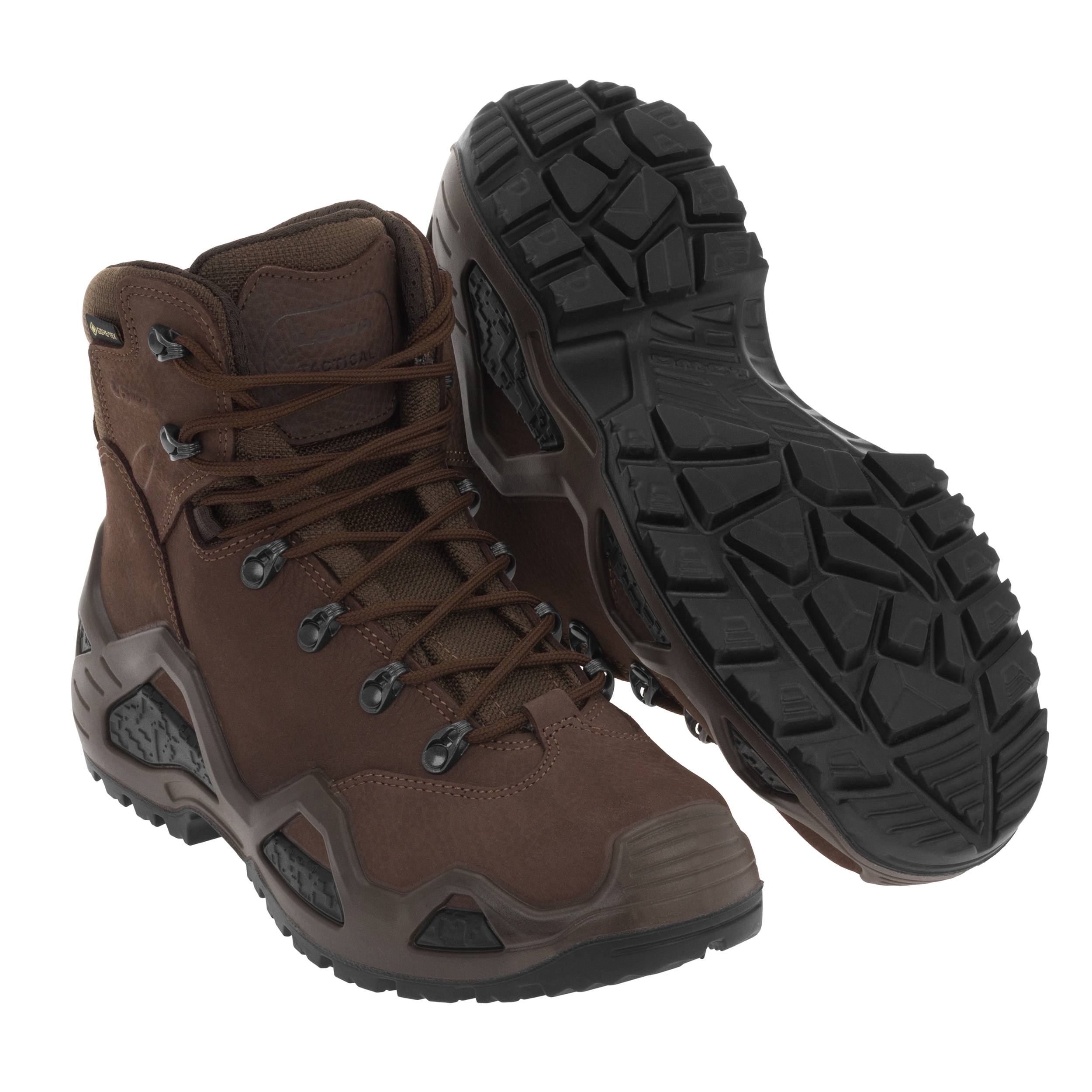 Lowa Z-6N GTX C Boots - Dark Brown