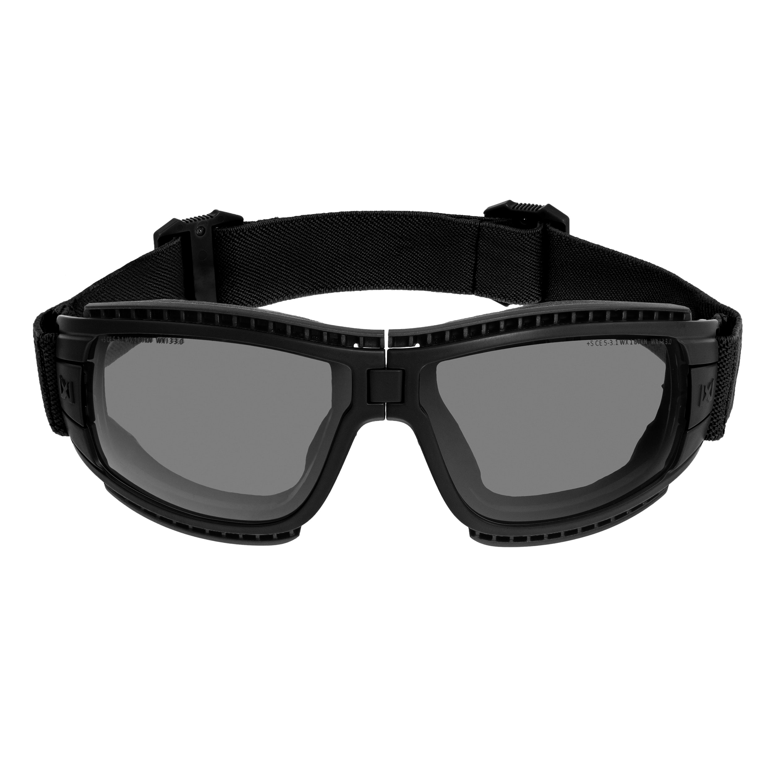 Wiley X Lynx Clear/Grey Tactical Goggles - Black