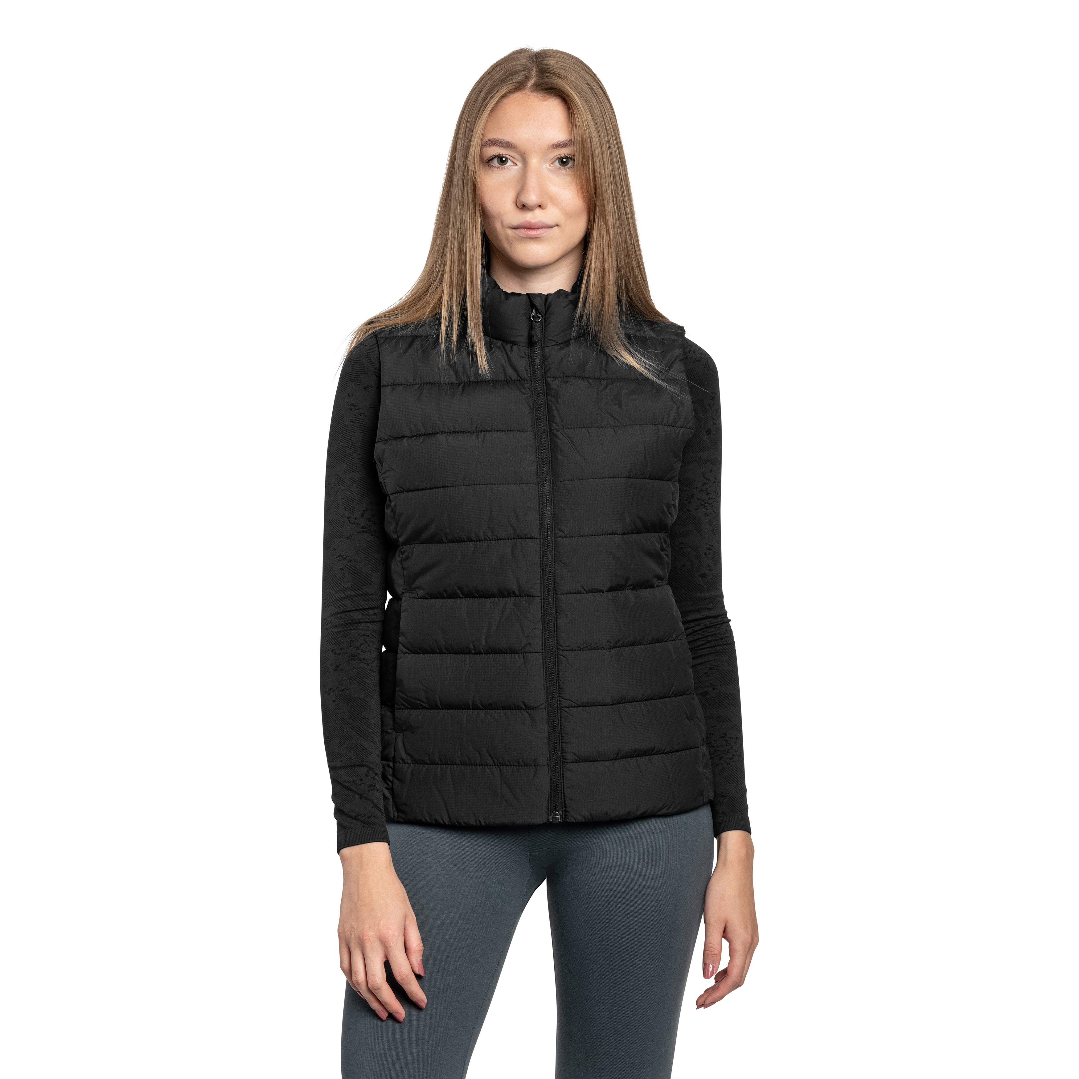 4F F181 Women's Sleeveless Jacket - Black