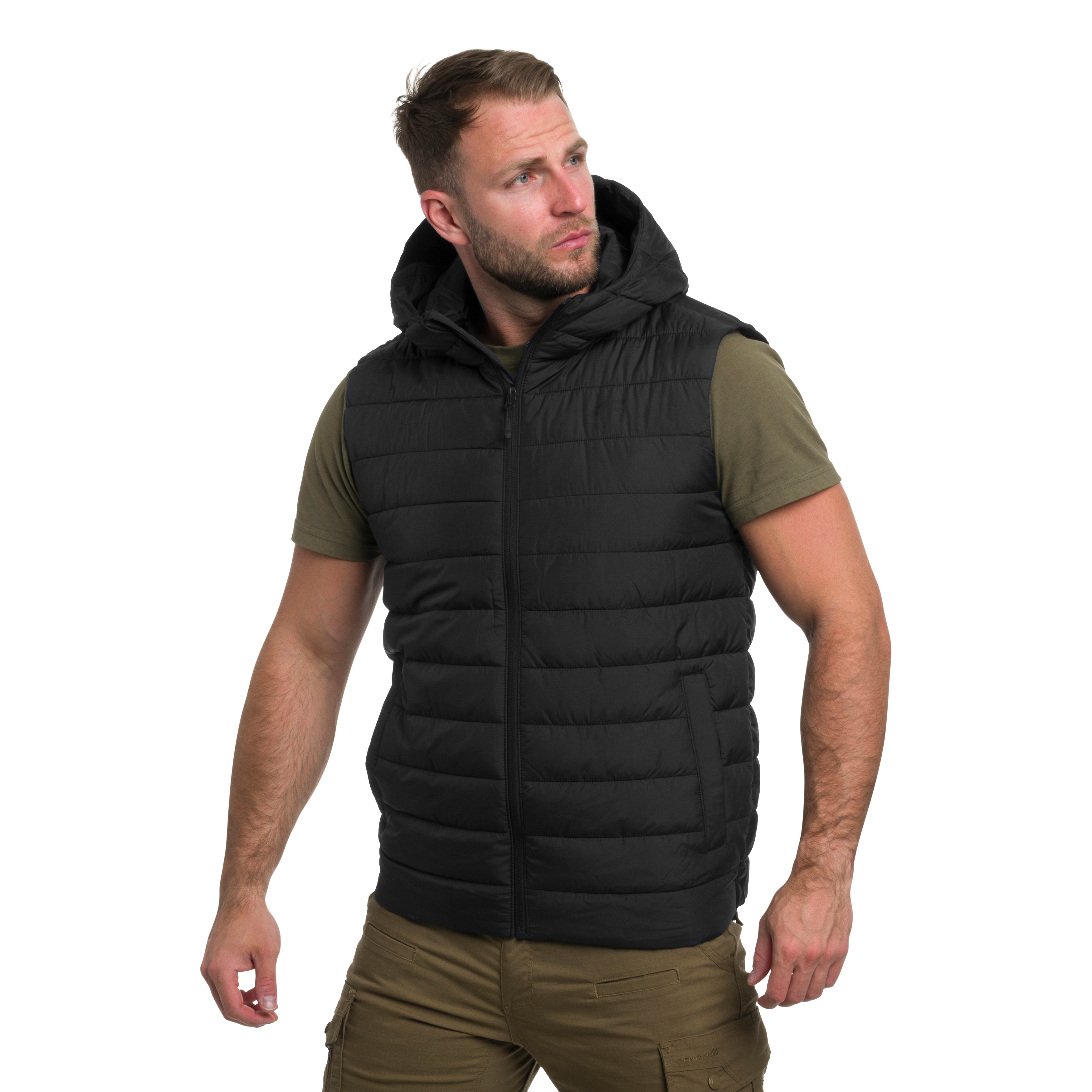 4F M192 Sleeveless Vest - Black