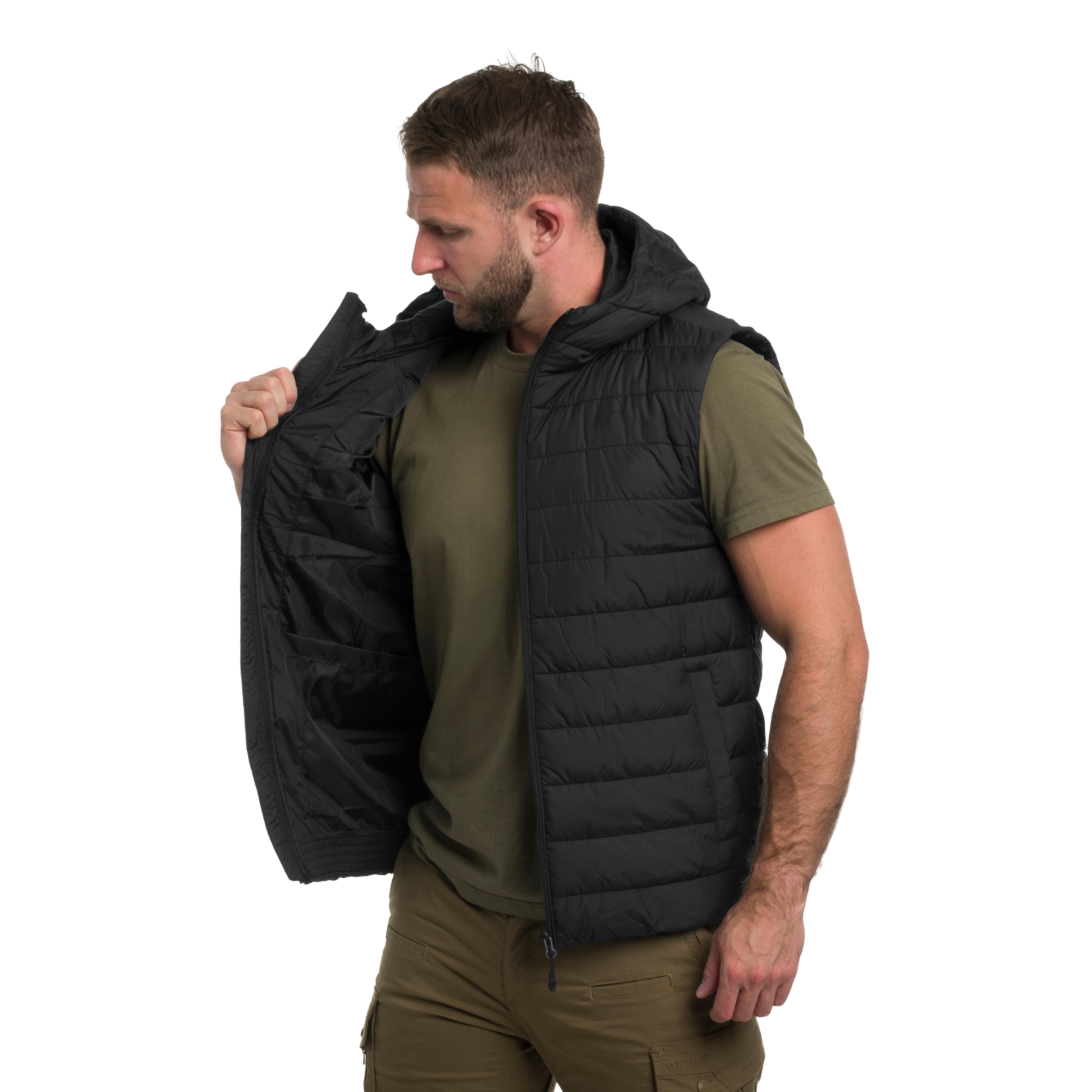 4F M192 Sleeveless Vest - Black