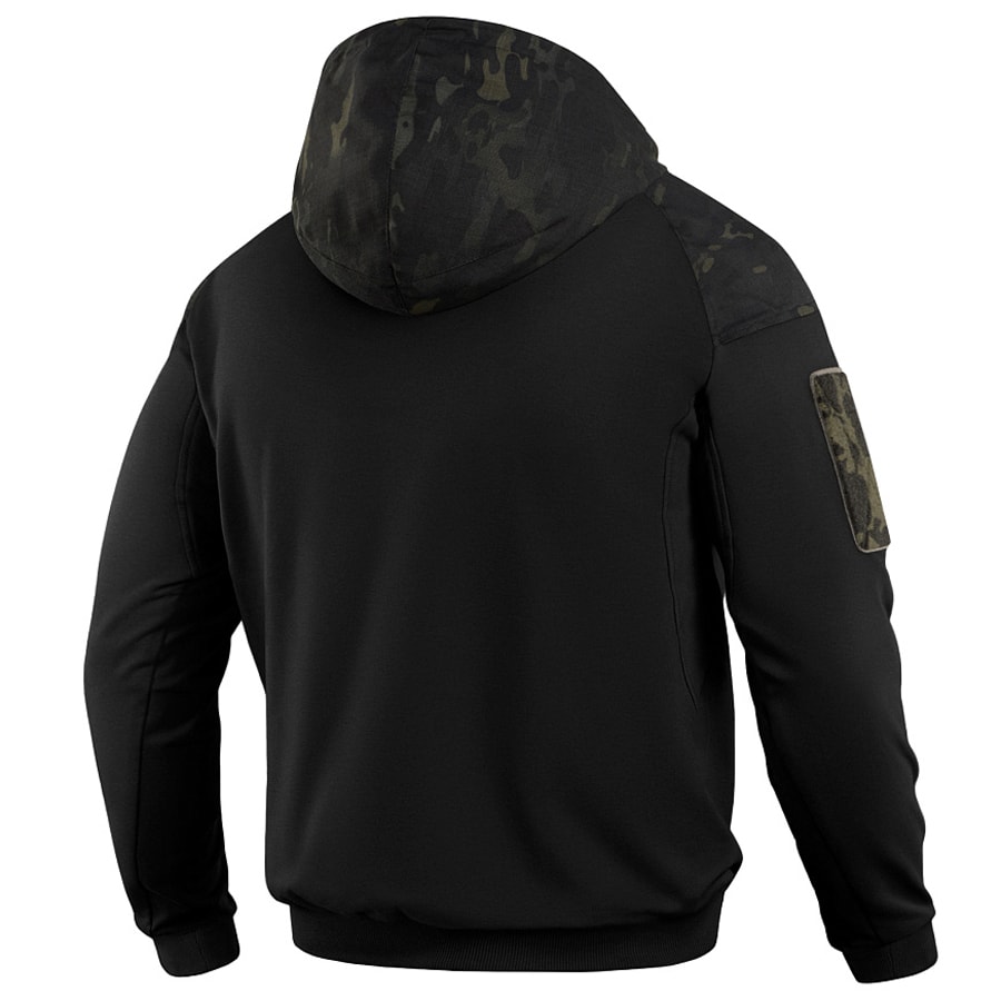 M-Tac Hoodie Combat - Black/MultiCam Black