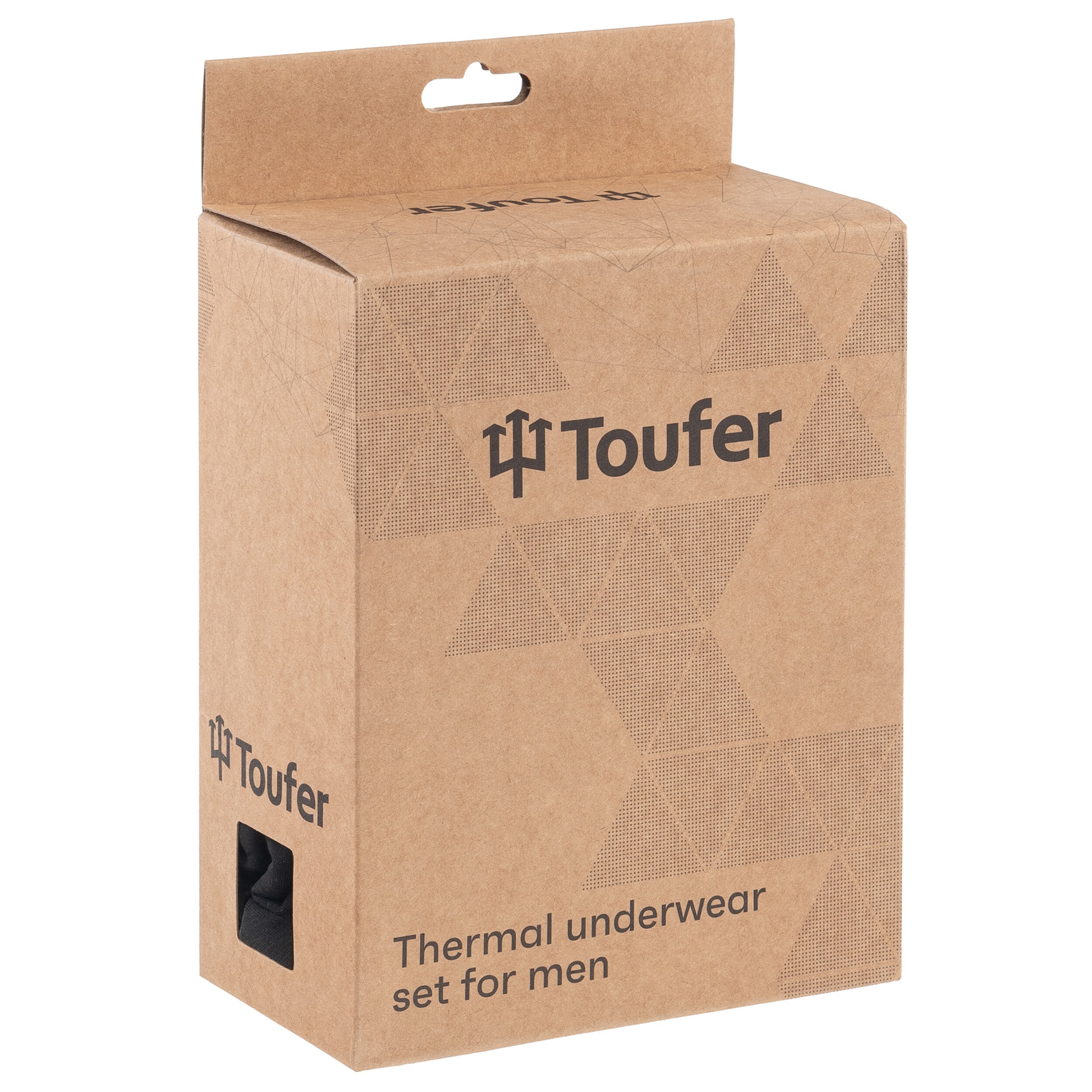 Toufer Thermaflex Black/Grey Thermal Underwear - set