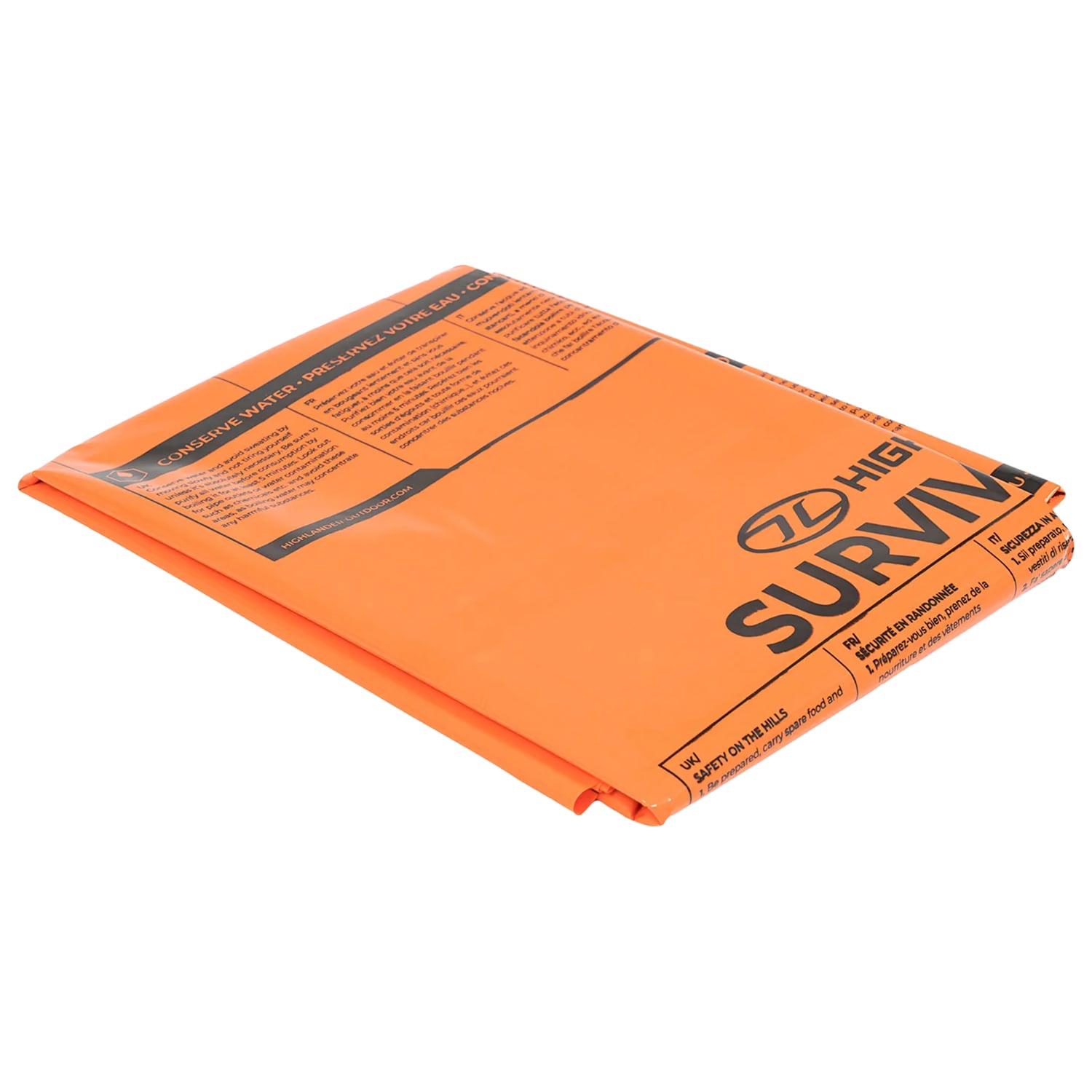 Highlander Outdoor Bivibag Survival - Orange