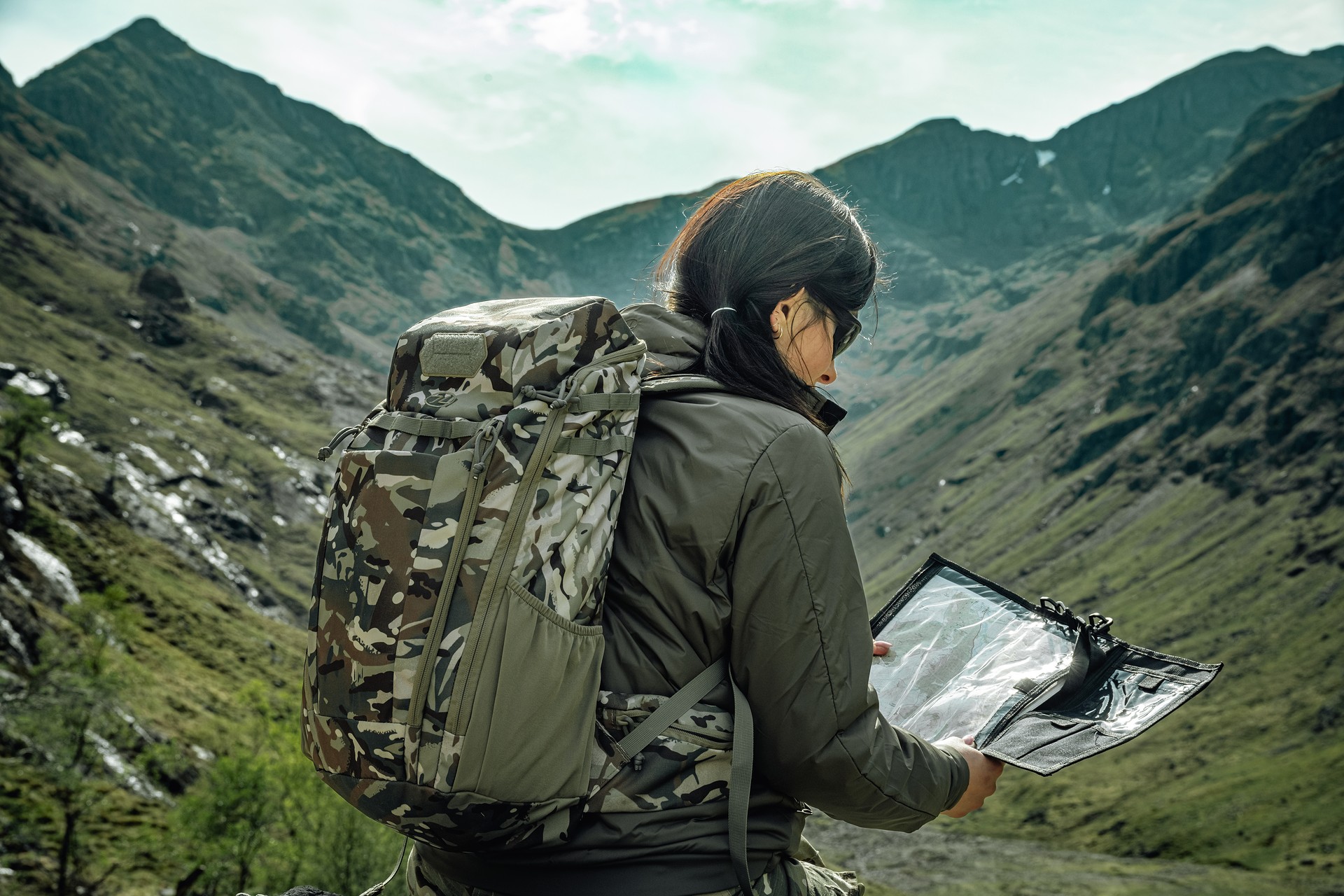 Highlander Forces Eagle 2 Backpack 30 l - Arid MC Camo