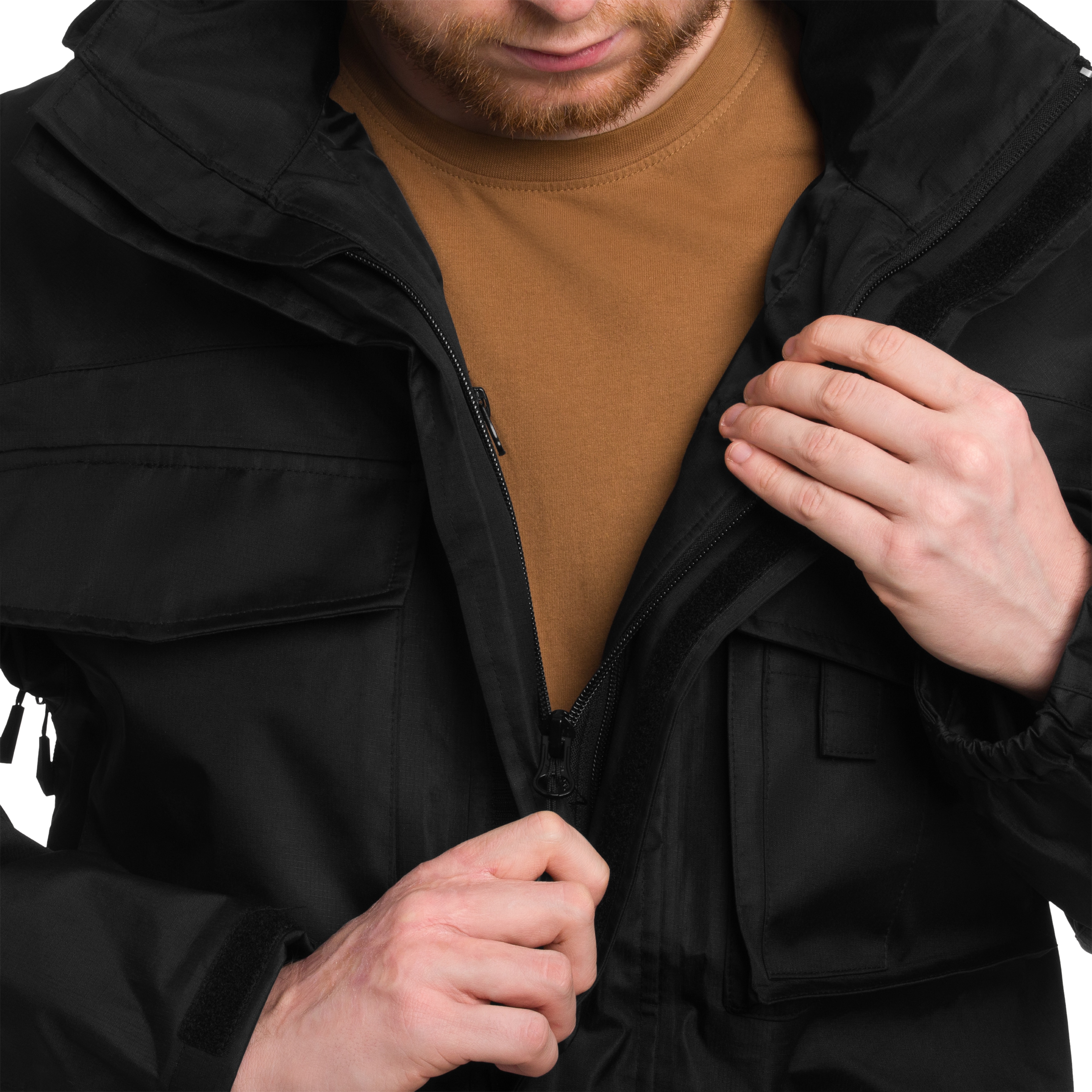 Highlander Forces Typhon Watherproof Jacket - Black